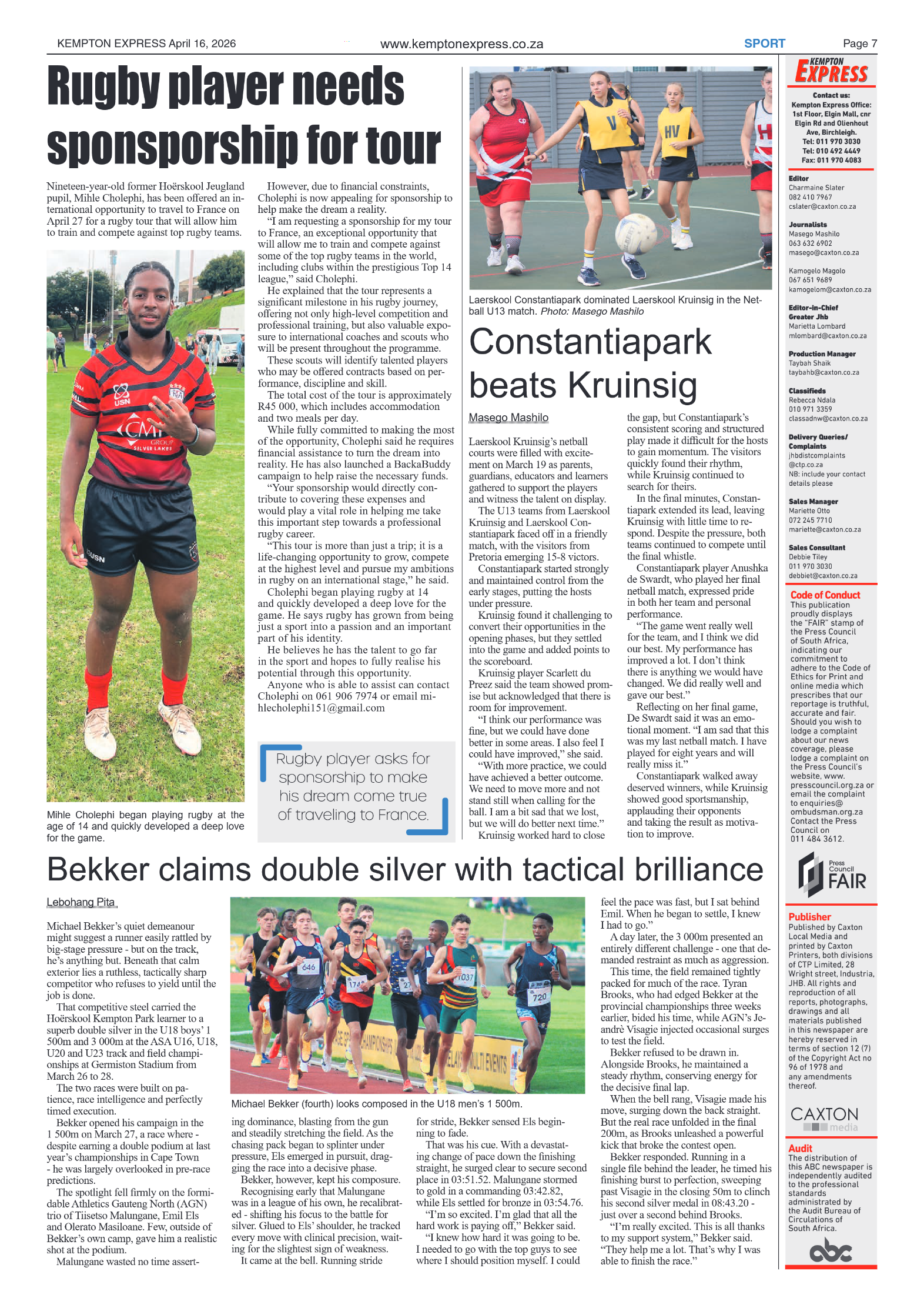 Kempton Express 16 April 2026 page 7