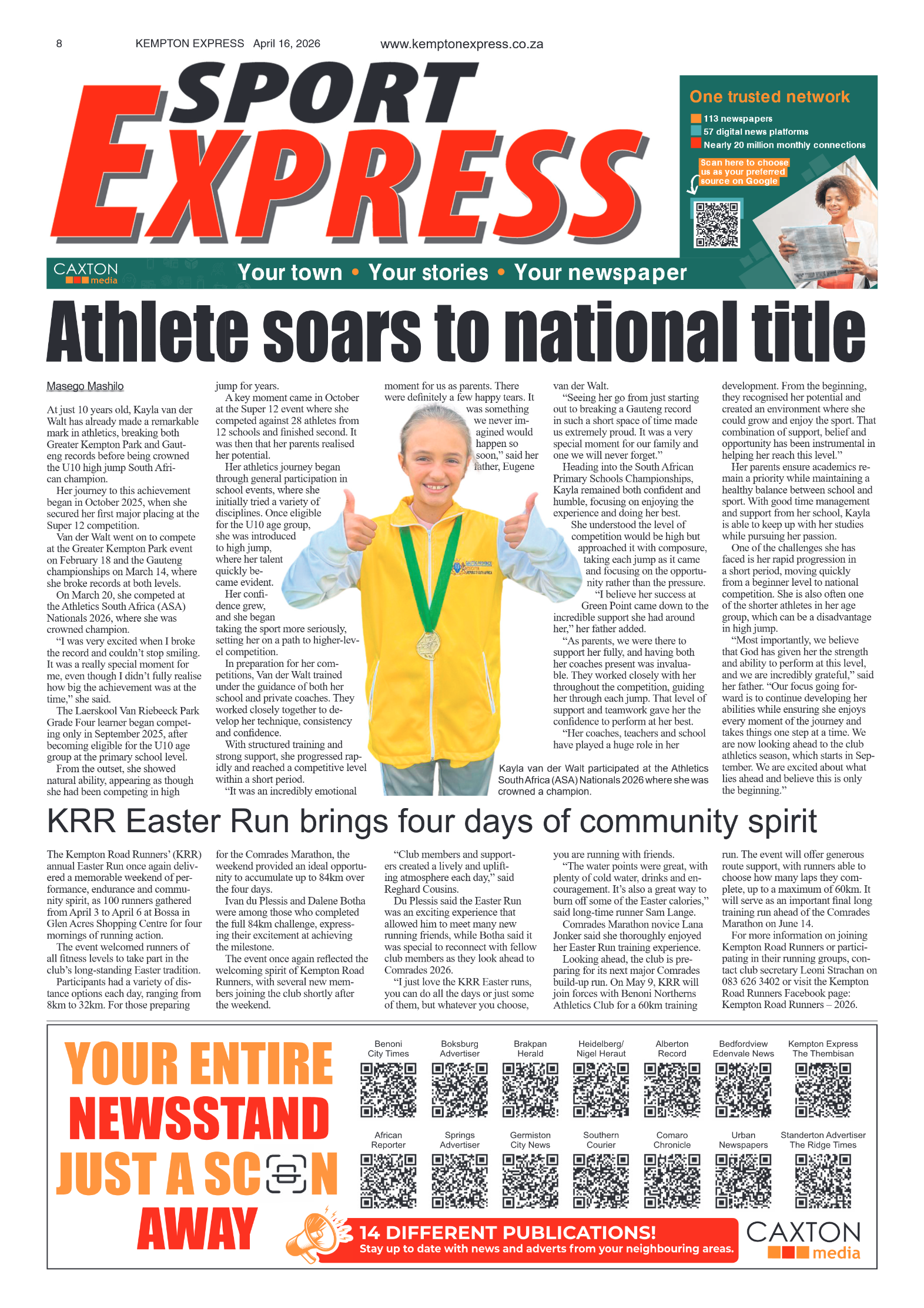 Kempton Express 16 April 2026 page 8