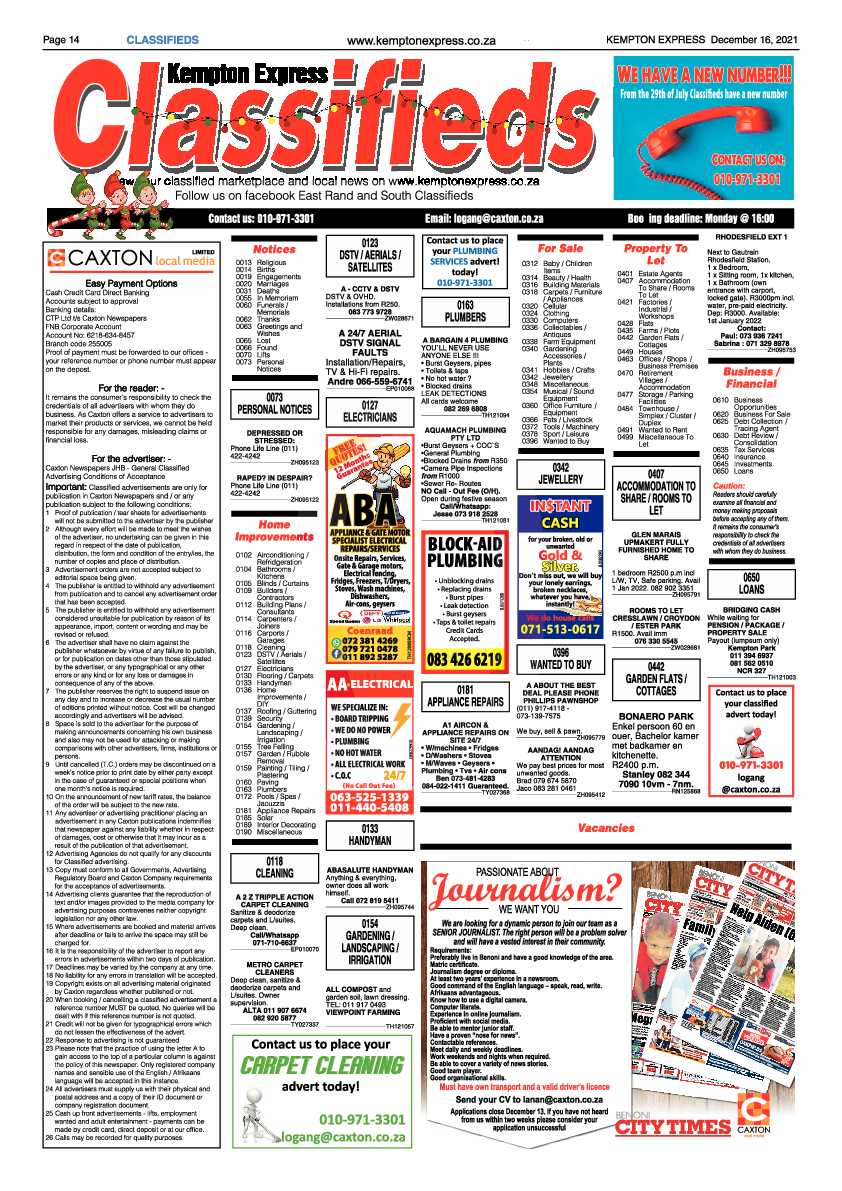 Kempton Express 16 December 2021 page 14