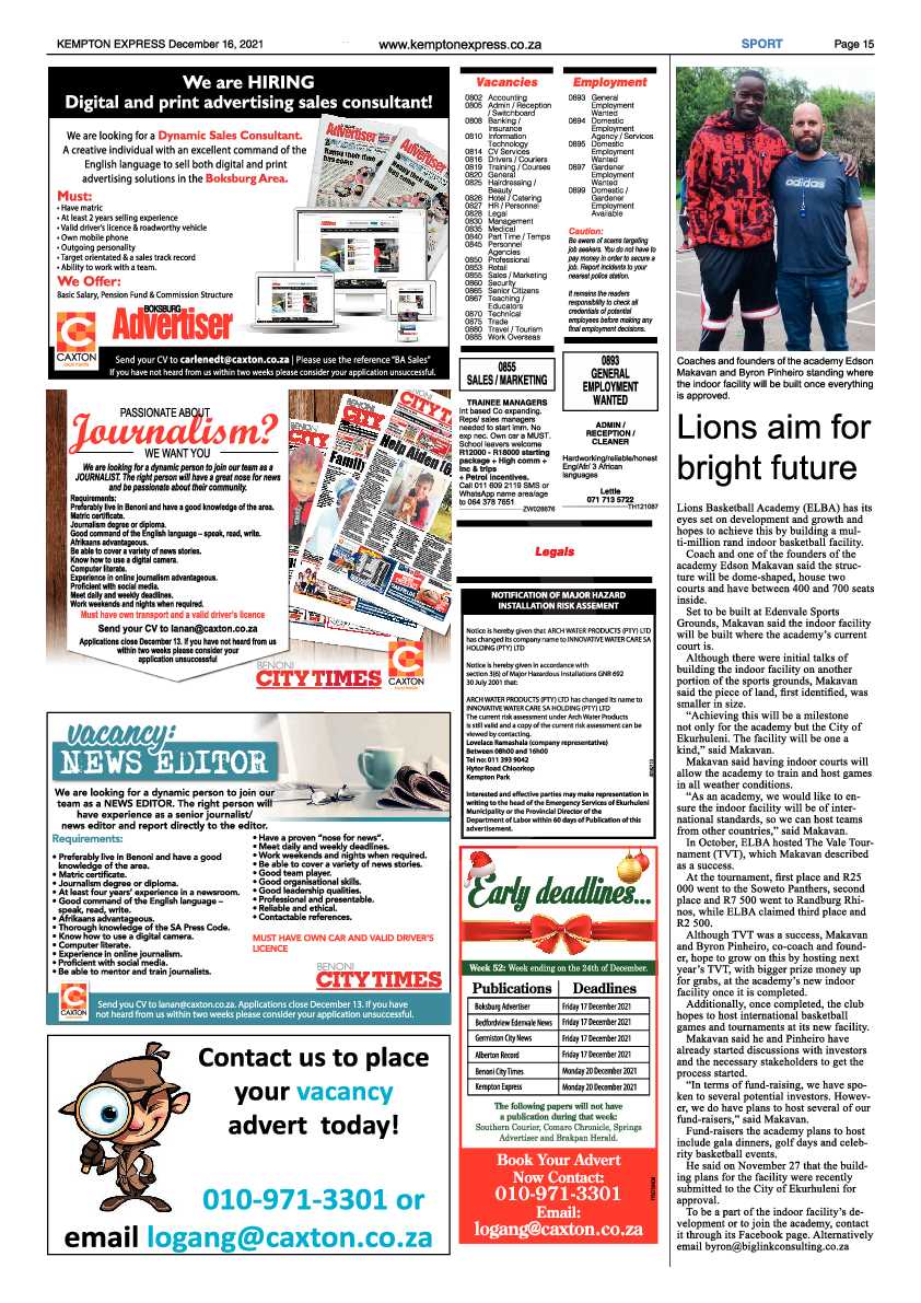 Kempton Express 16 December 2021 page 15