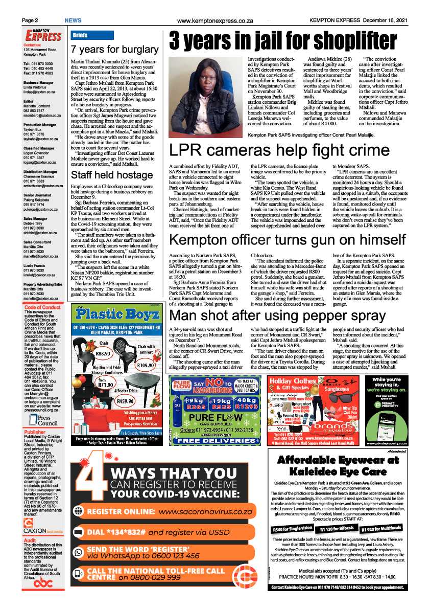 Kempton Express 16 December 2021 page 2