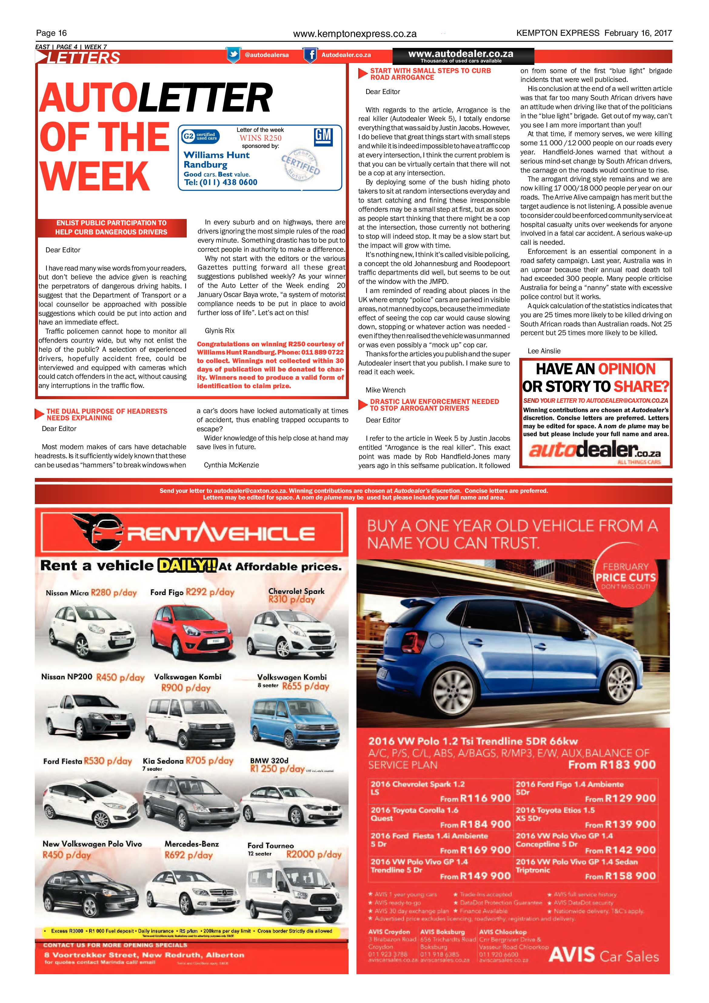 Kempton Express 16 February 2017 page 16