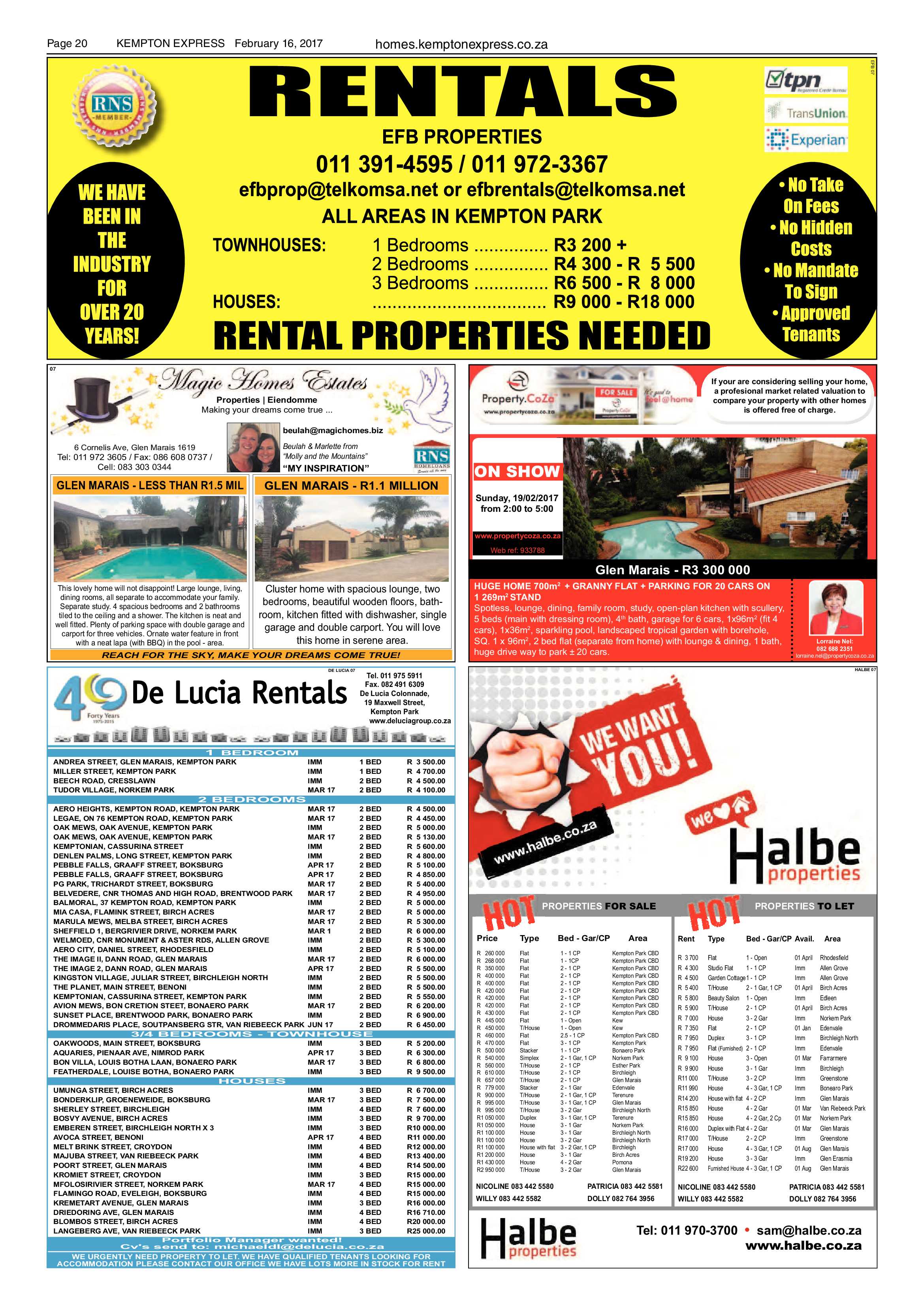 Kempton Express 16 February 2017 page 20