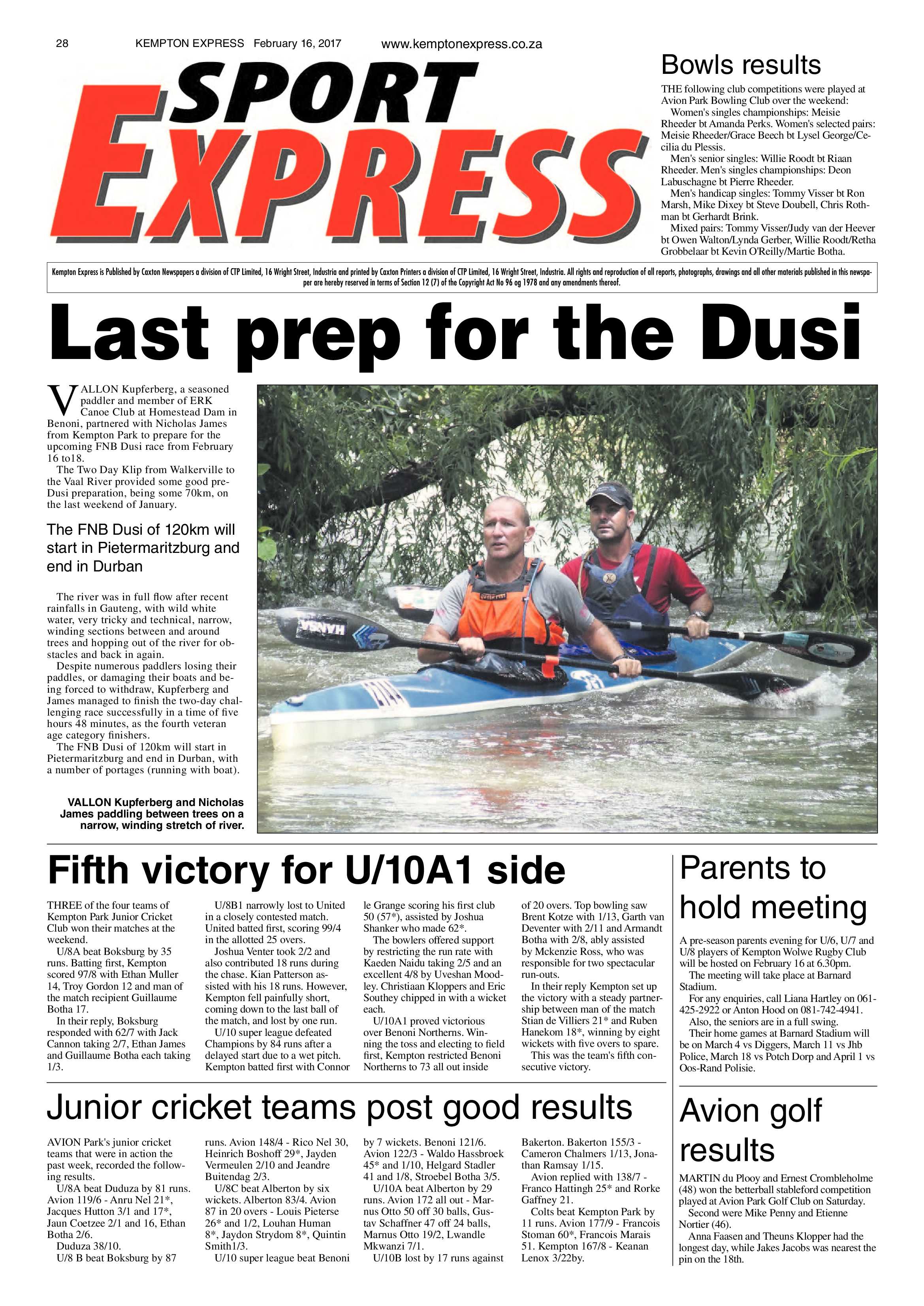 Kempton Express 16 February 2017 page 28