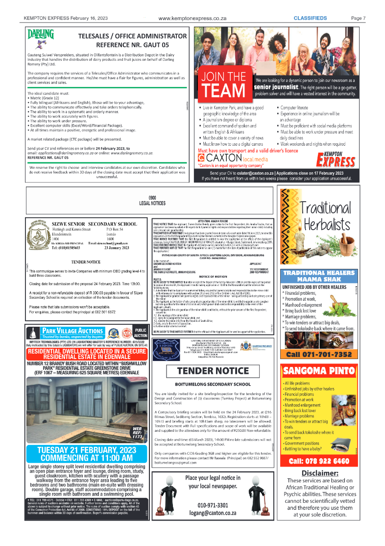 Kempton Express 16 February 2023 page 7