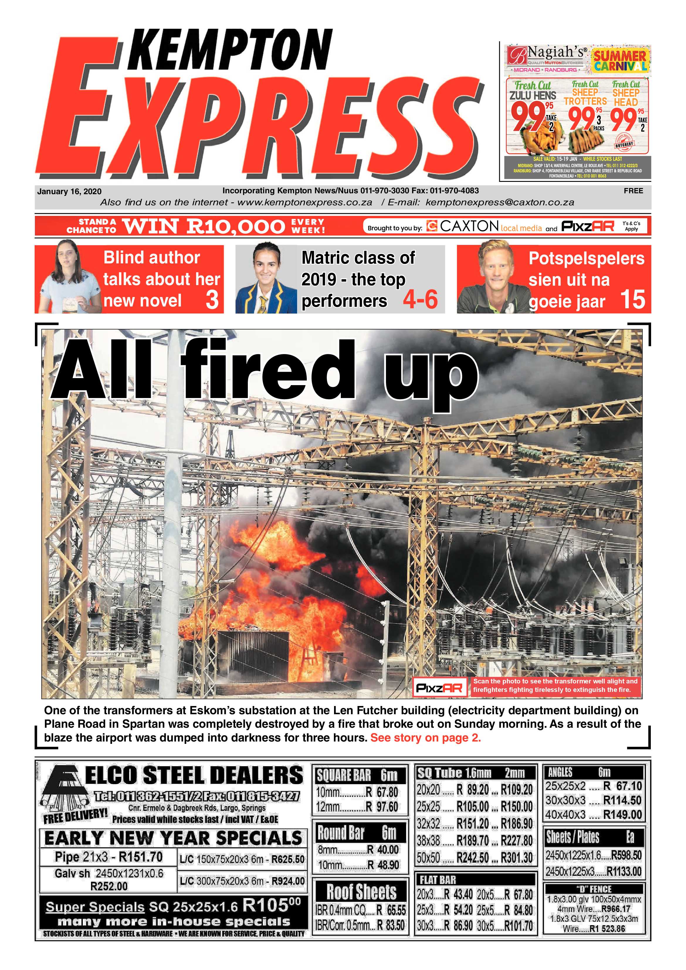Kempton Express 16 January 2020 page 1