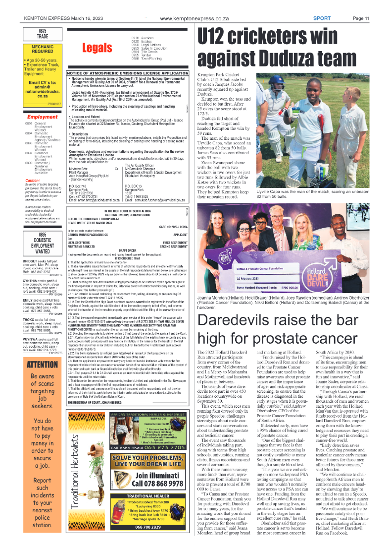 Kempton Express 16 March 2023 page 11