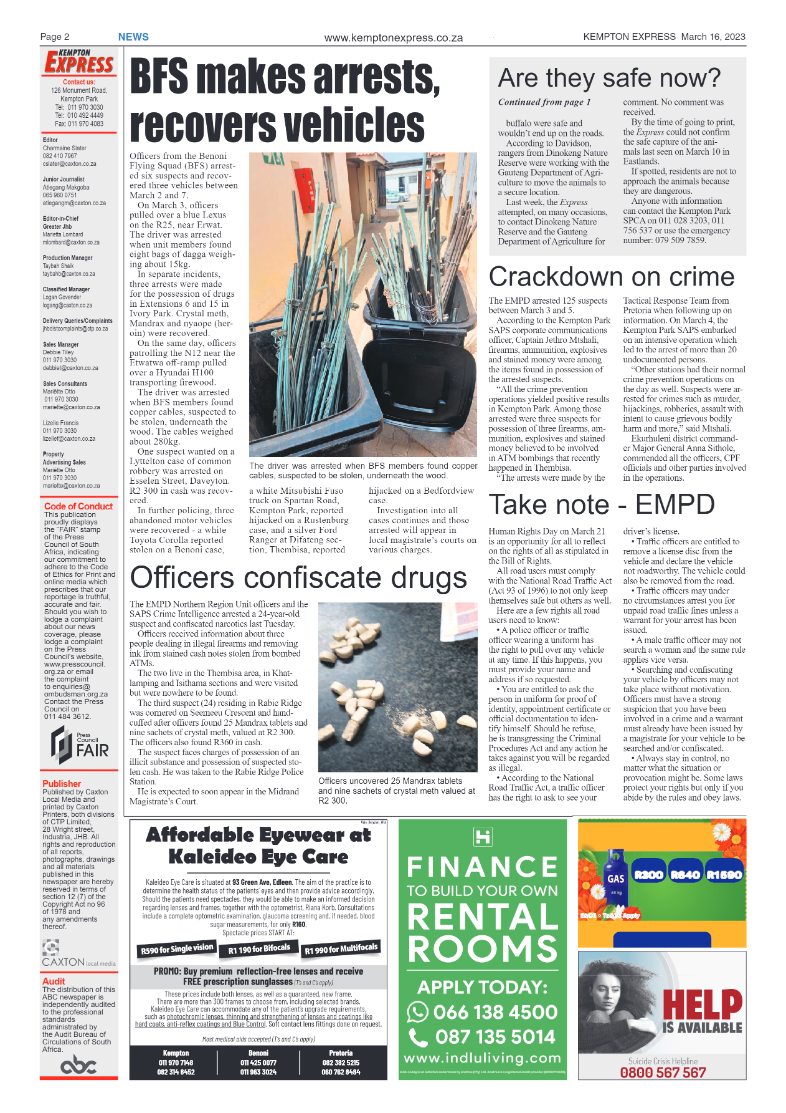 Kempton Express 16 March 2023 page 2