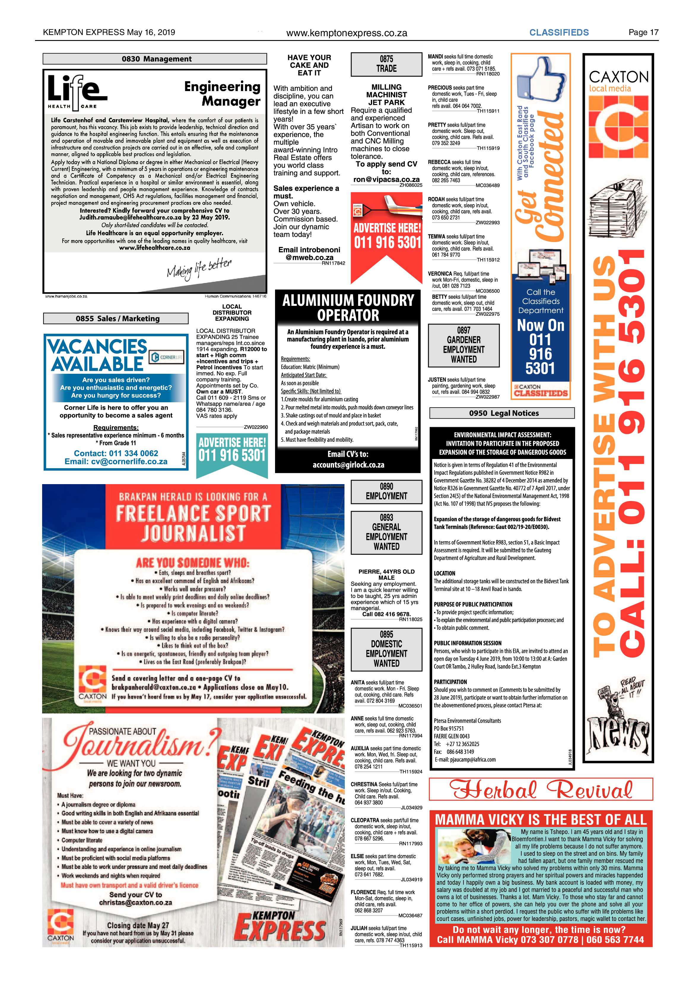Kempton Express 16 May 2019 page 17