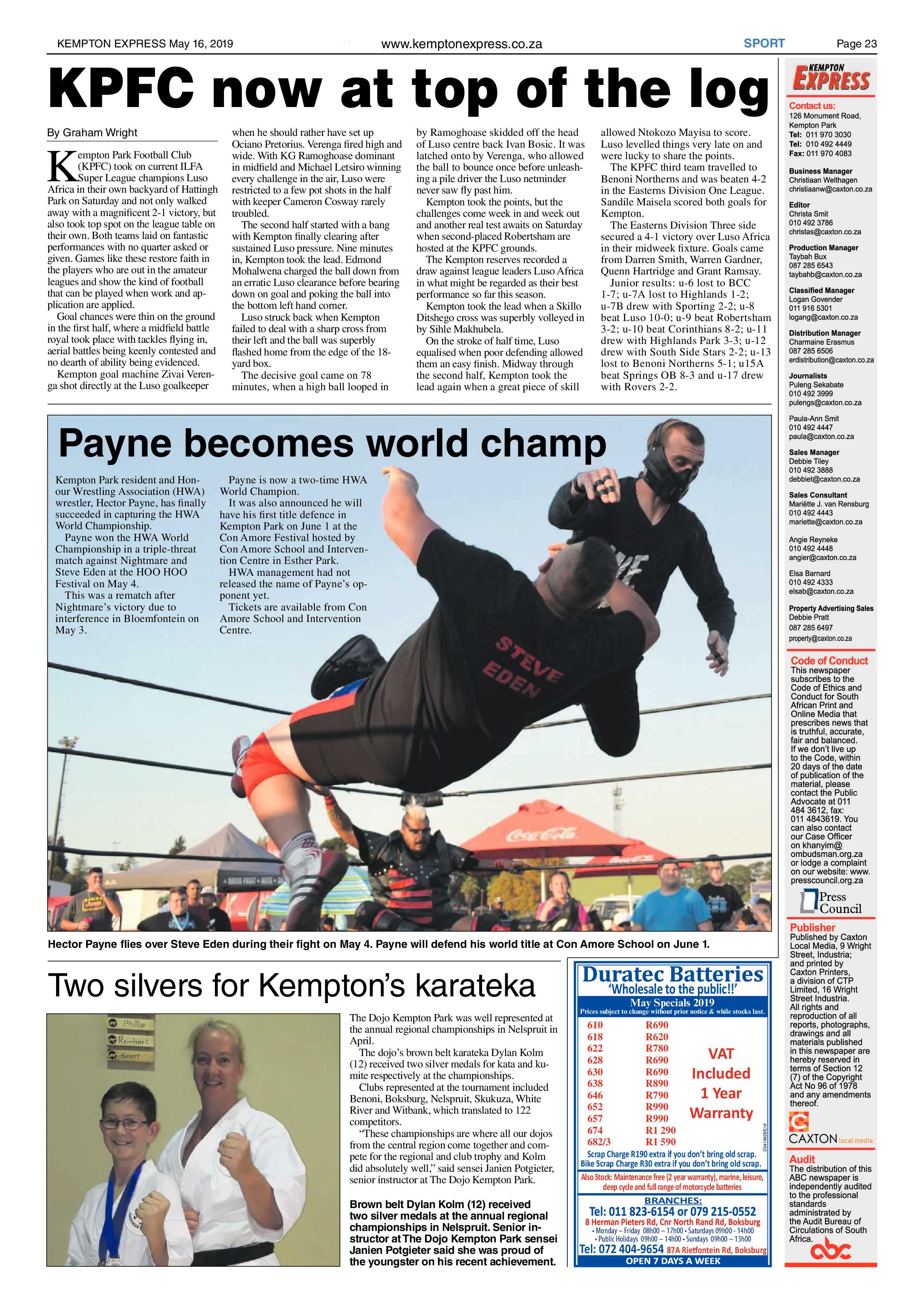 Kempton Express 16 May 2019 page 23