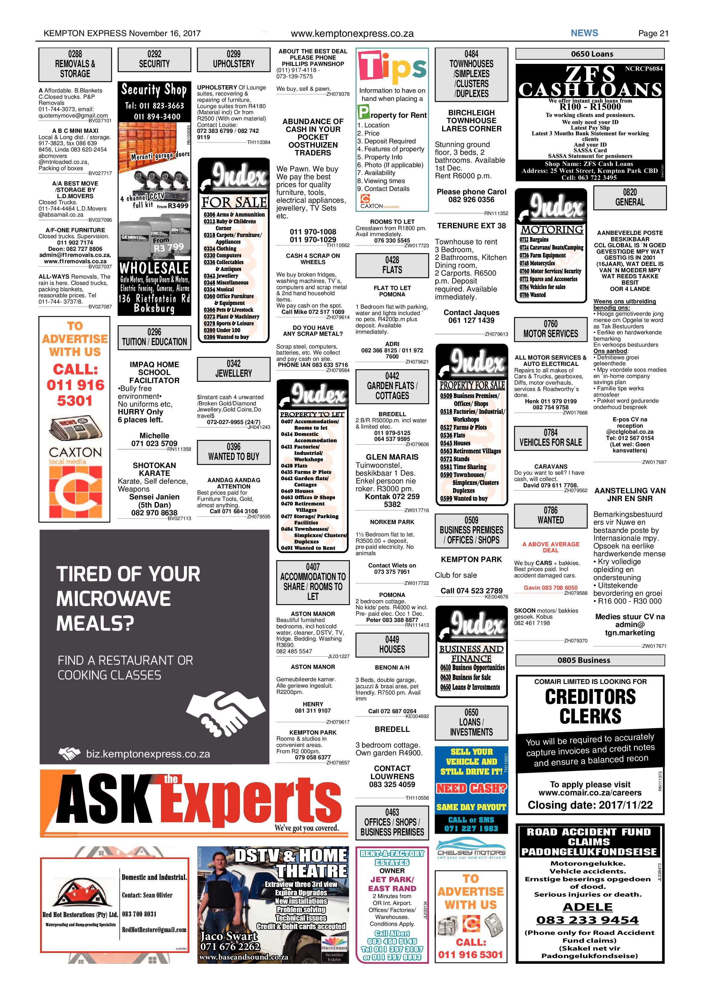 Kempton Express 16 November 2017 page 21