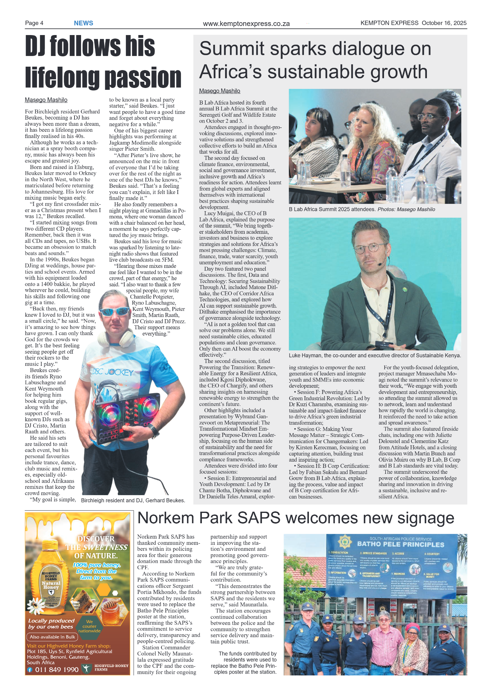 Kempton Express 16 October 2025 page 4