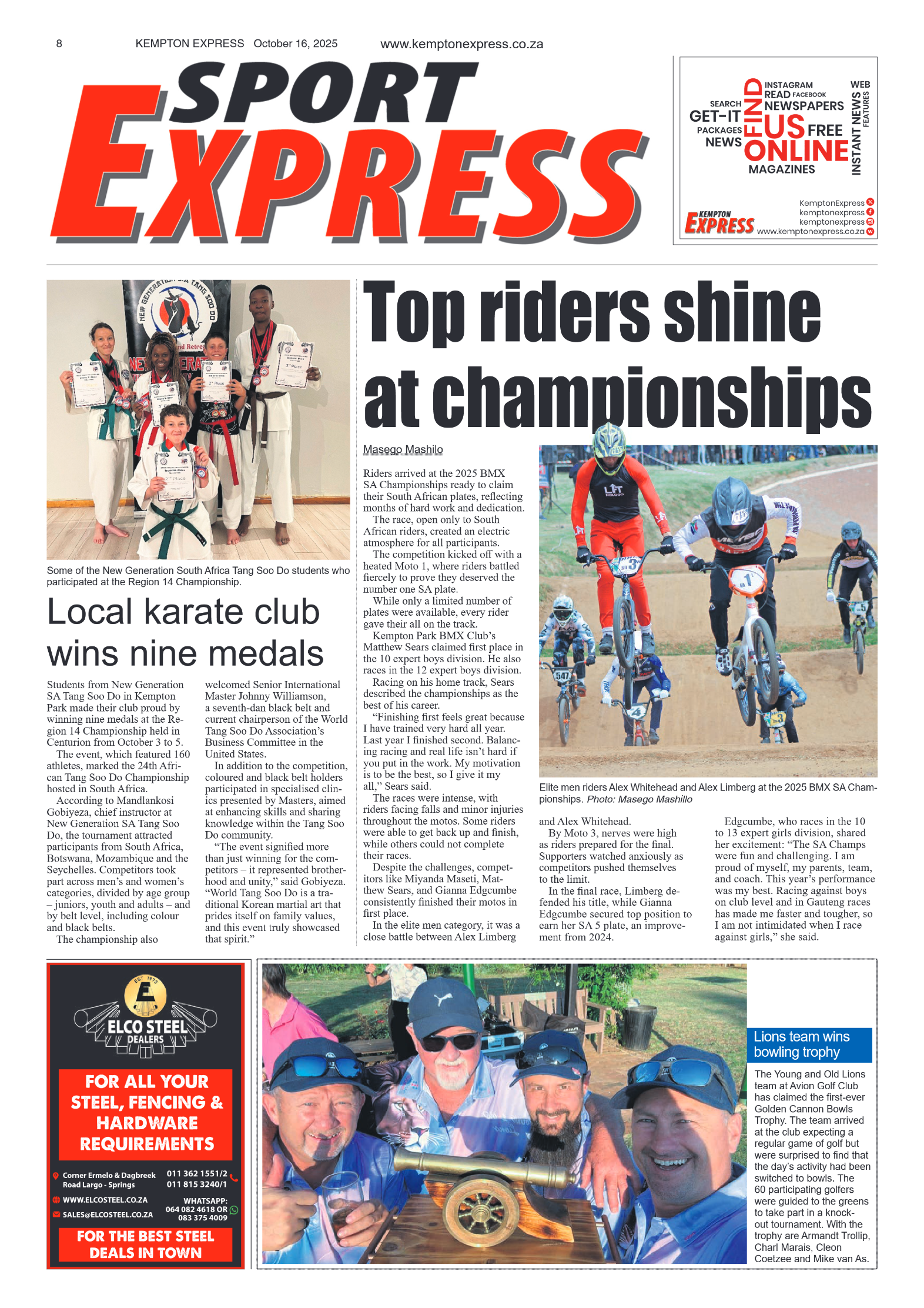 Kempton Express 16 October 2025 page 8