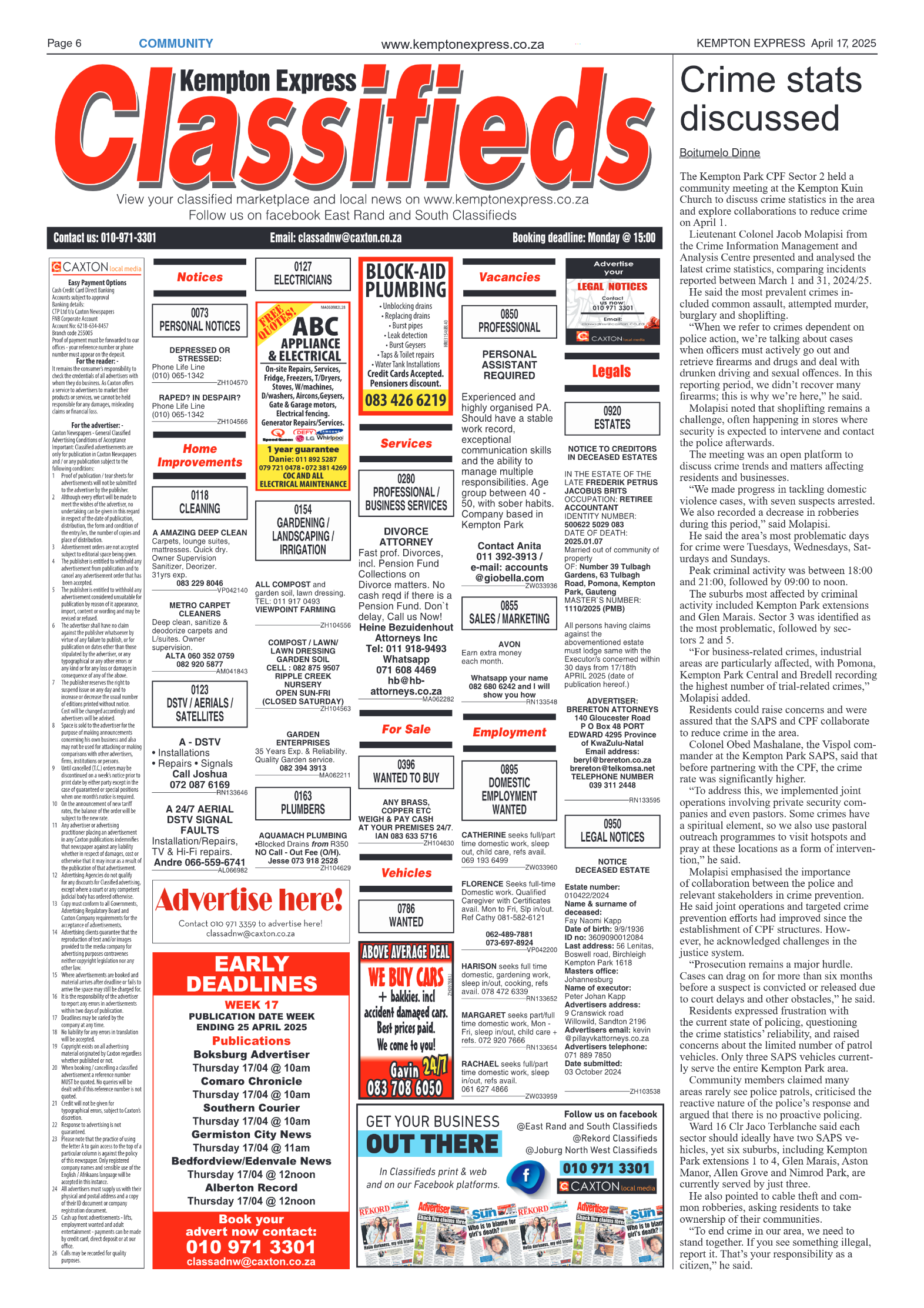 Kempton Express 17 April 2025 page 6