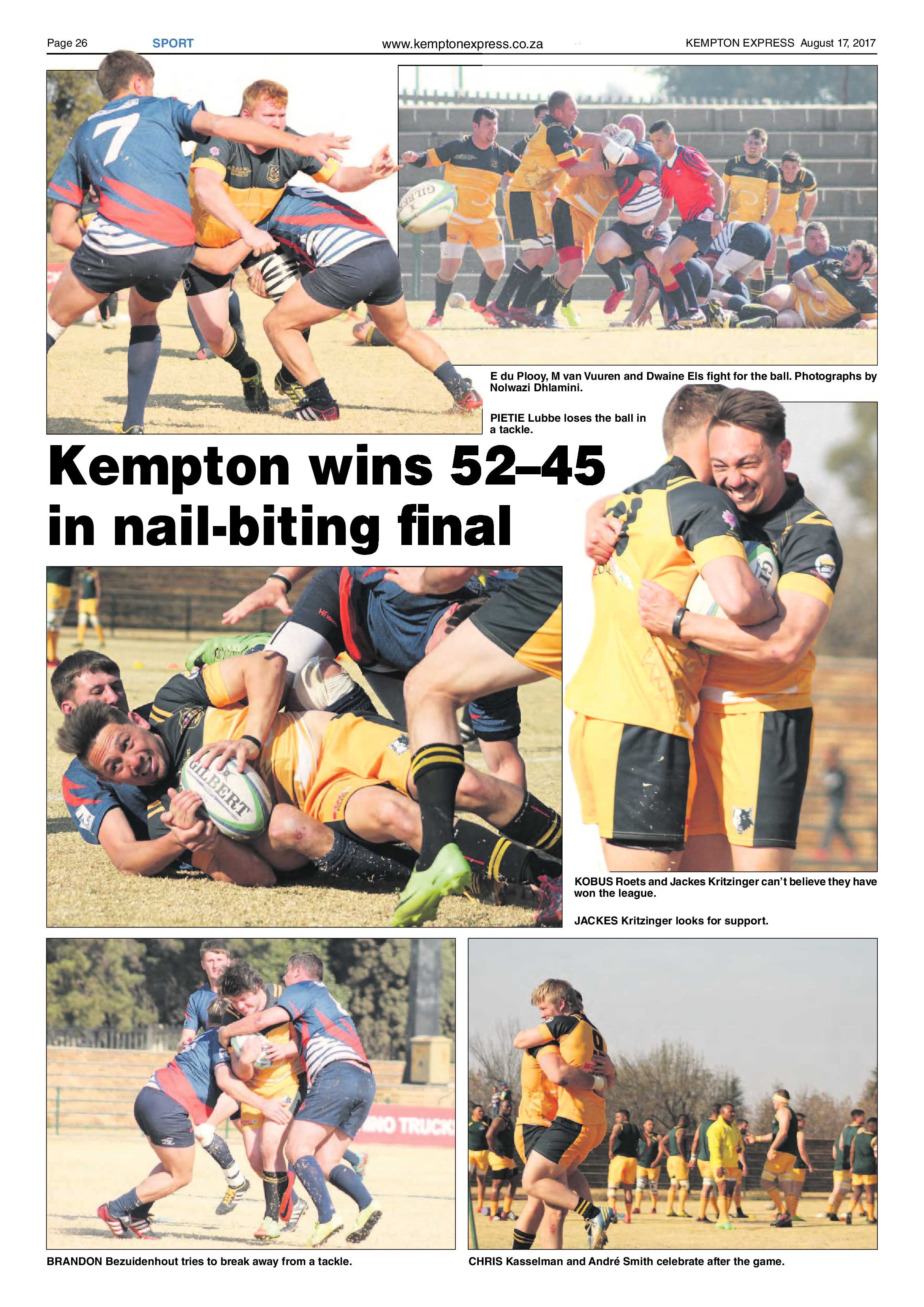 Kempton Express 17 August 2017 page 26