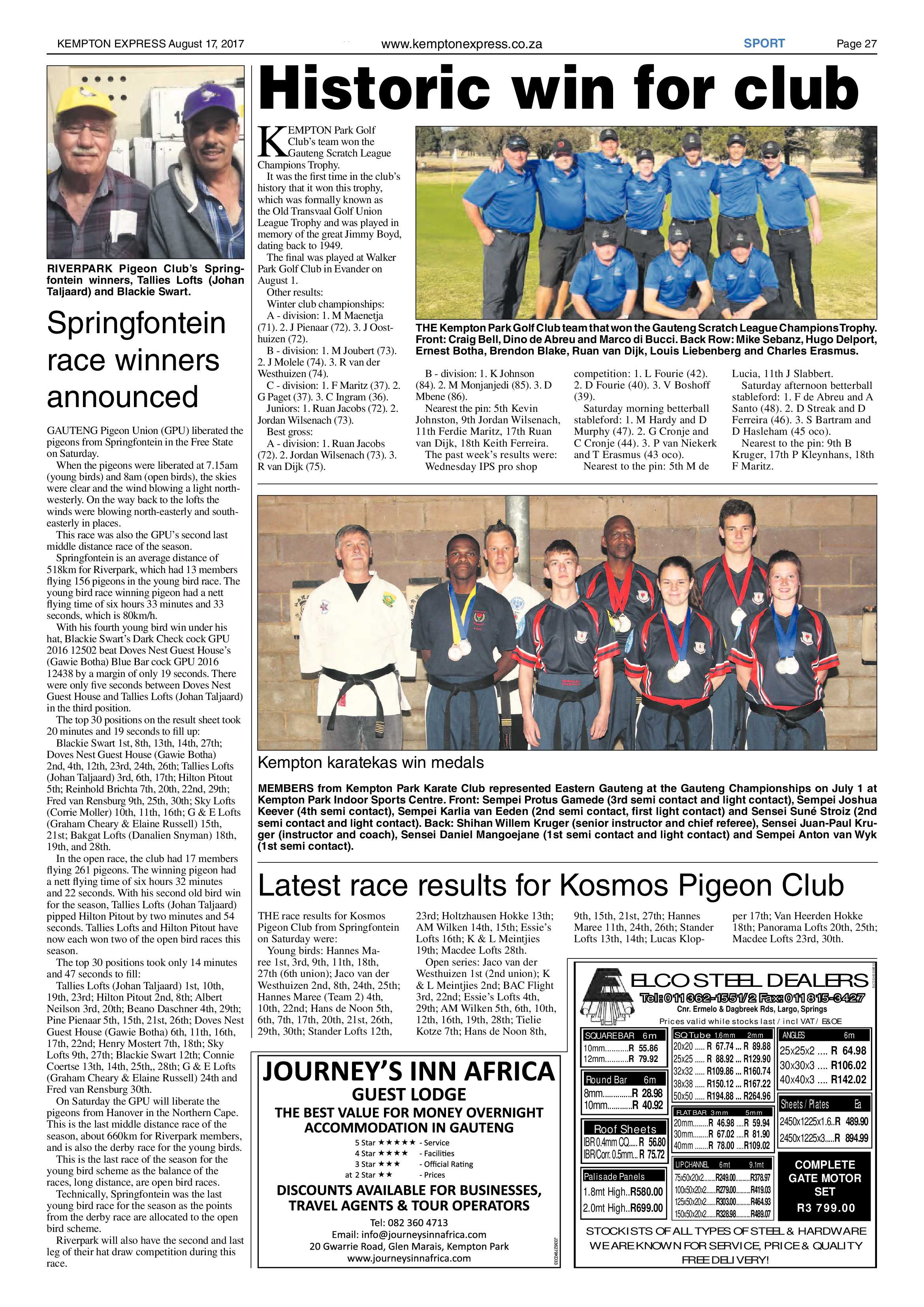 Kempton Express 17 August 2017 page 27