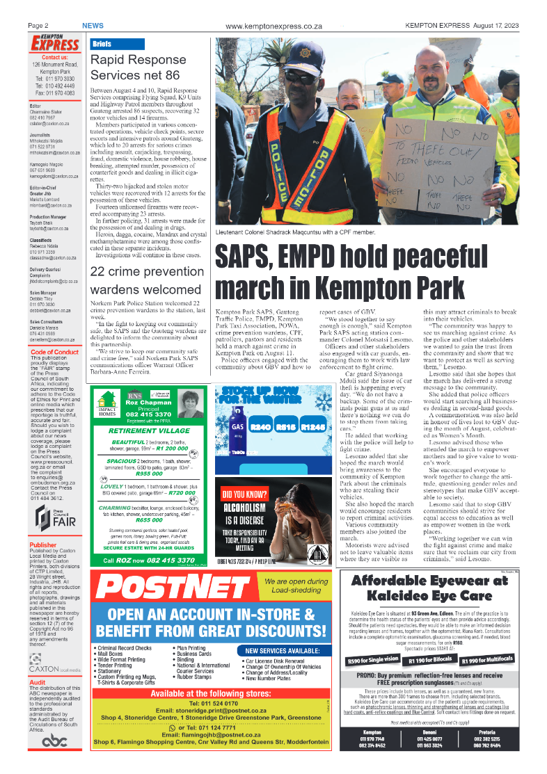 Kempton Express 17 August 2023 page 2