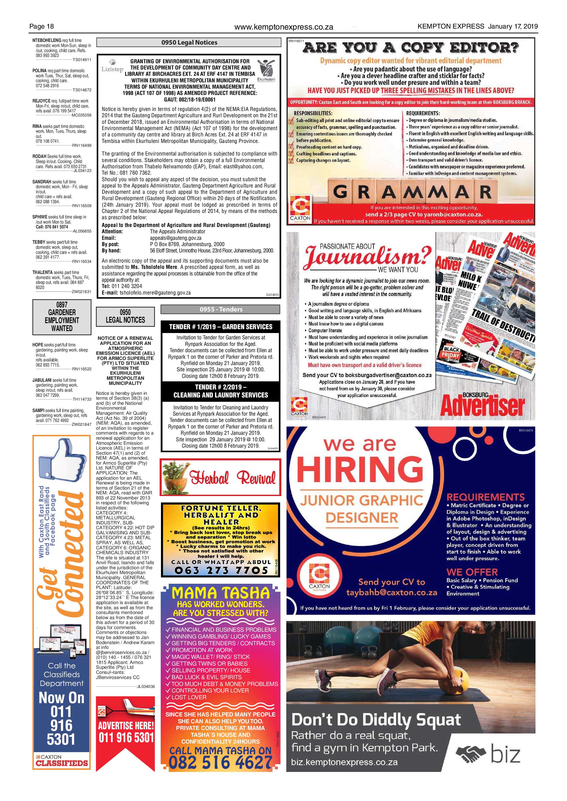 Kempton Express 17 January 2019 page 18