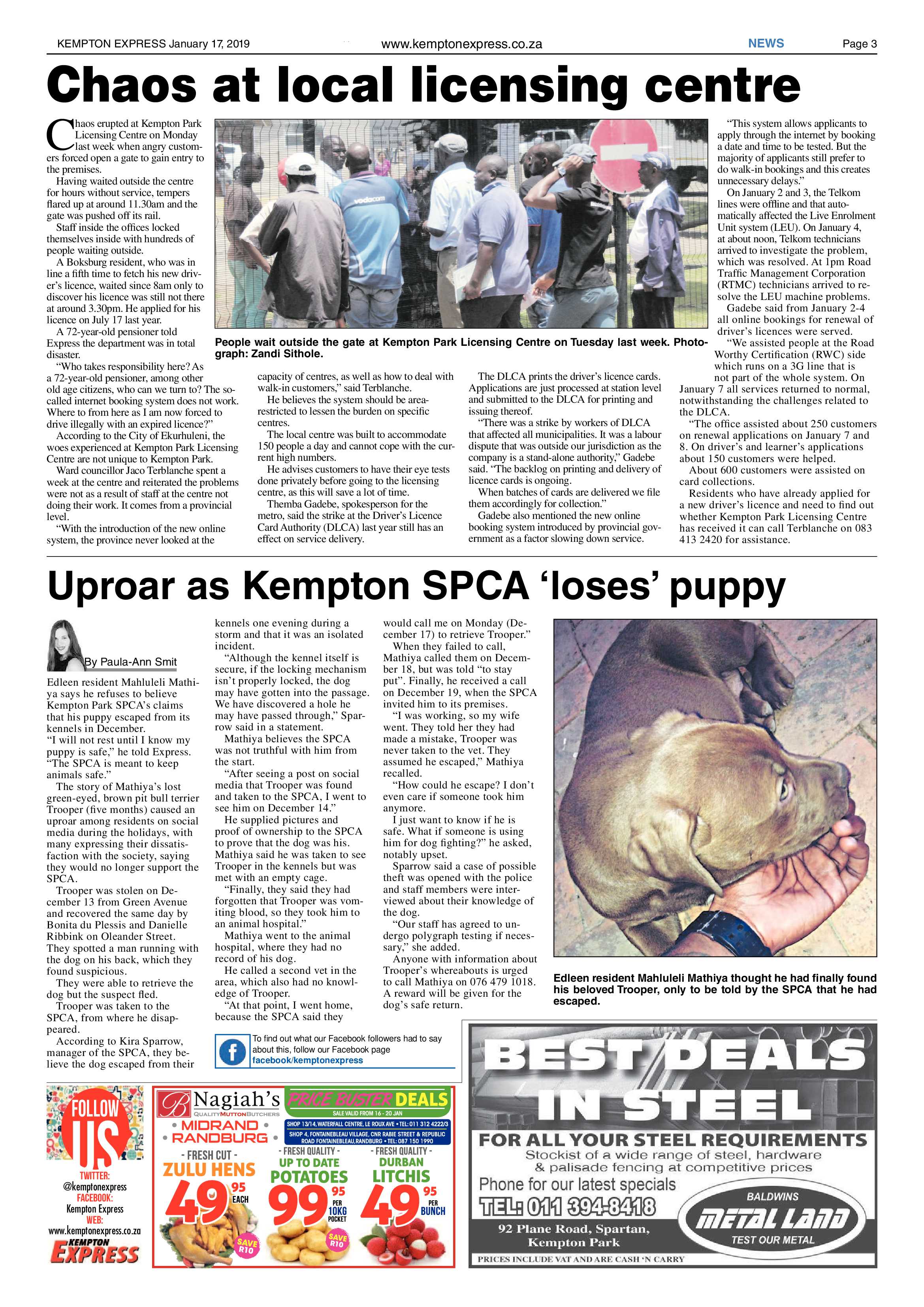 Kempton Express 17 January 2019 page 3
