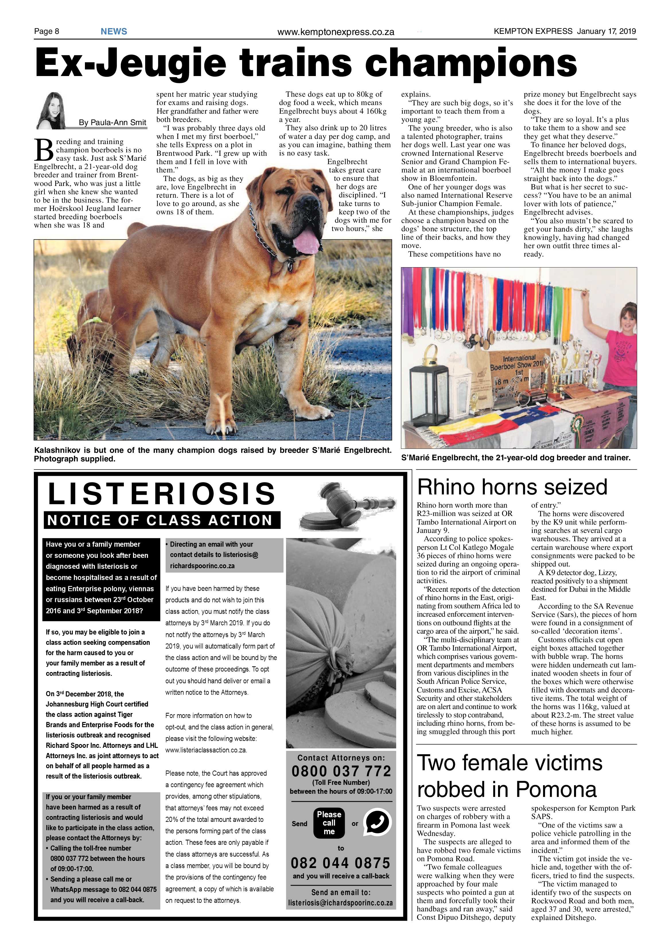 Kempton Express 17 January 2019 page 8