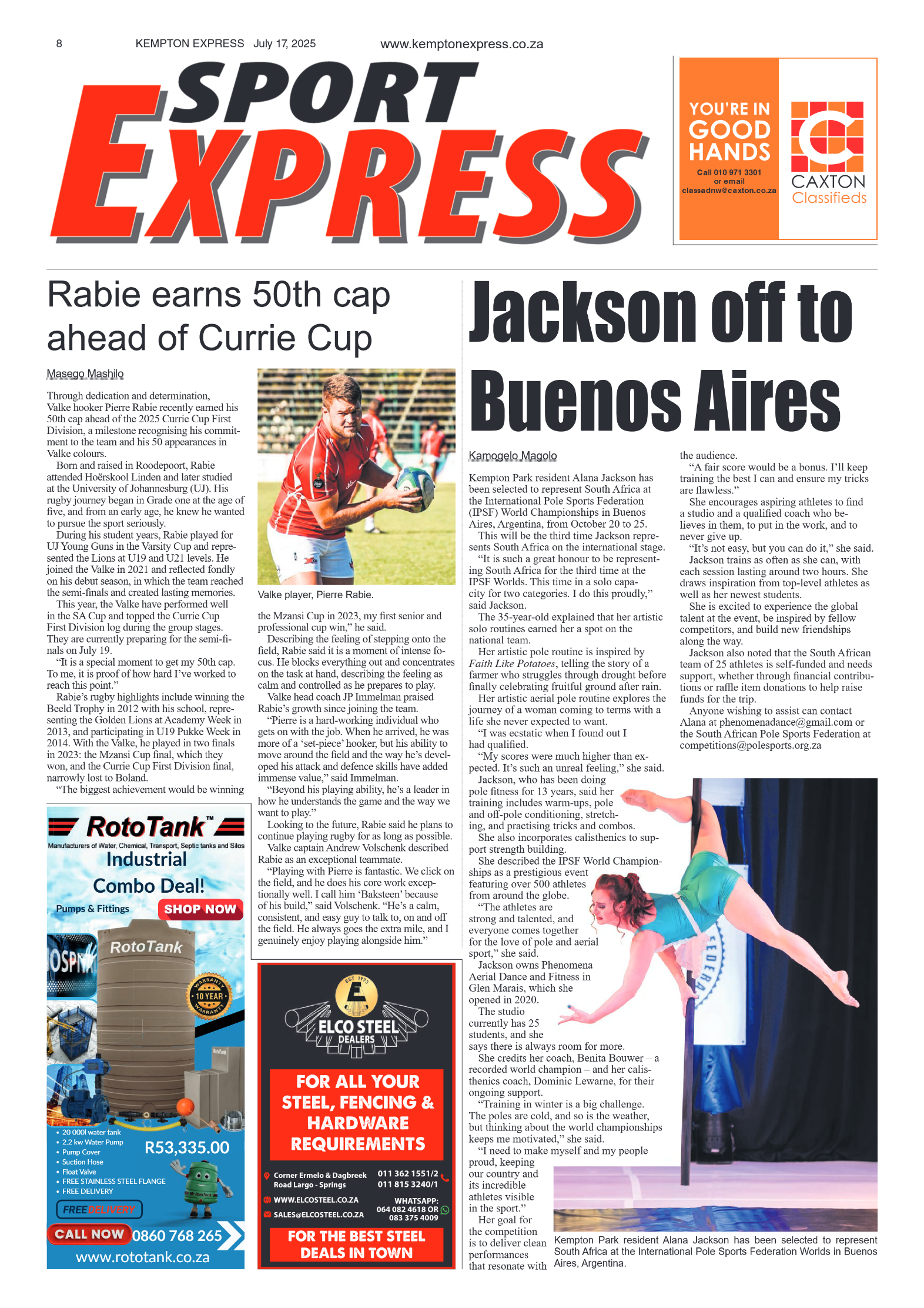 Kempton Express 17 July 2025 page 8