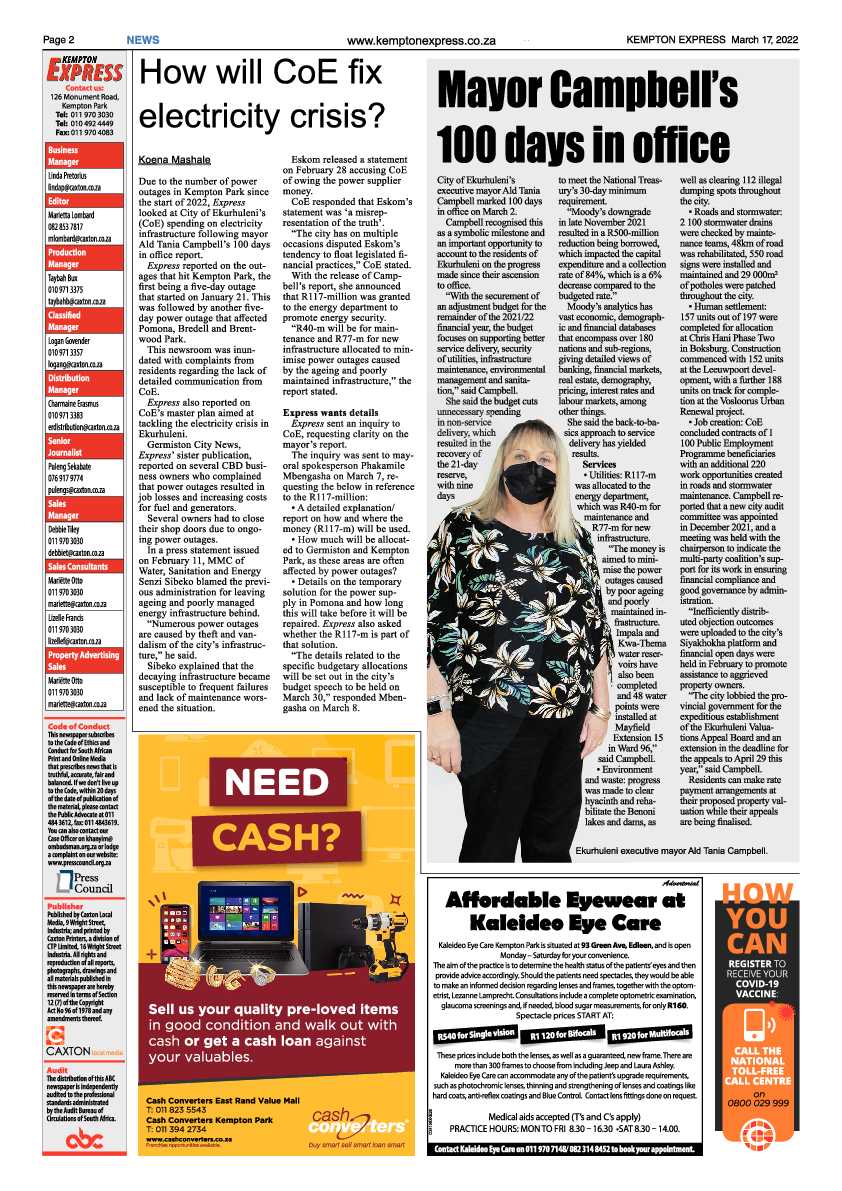 Kempton Express 17 March 2022 page 2