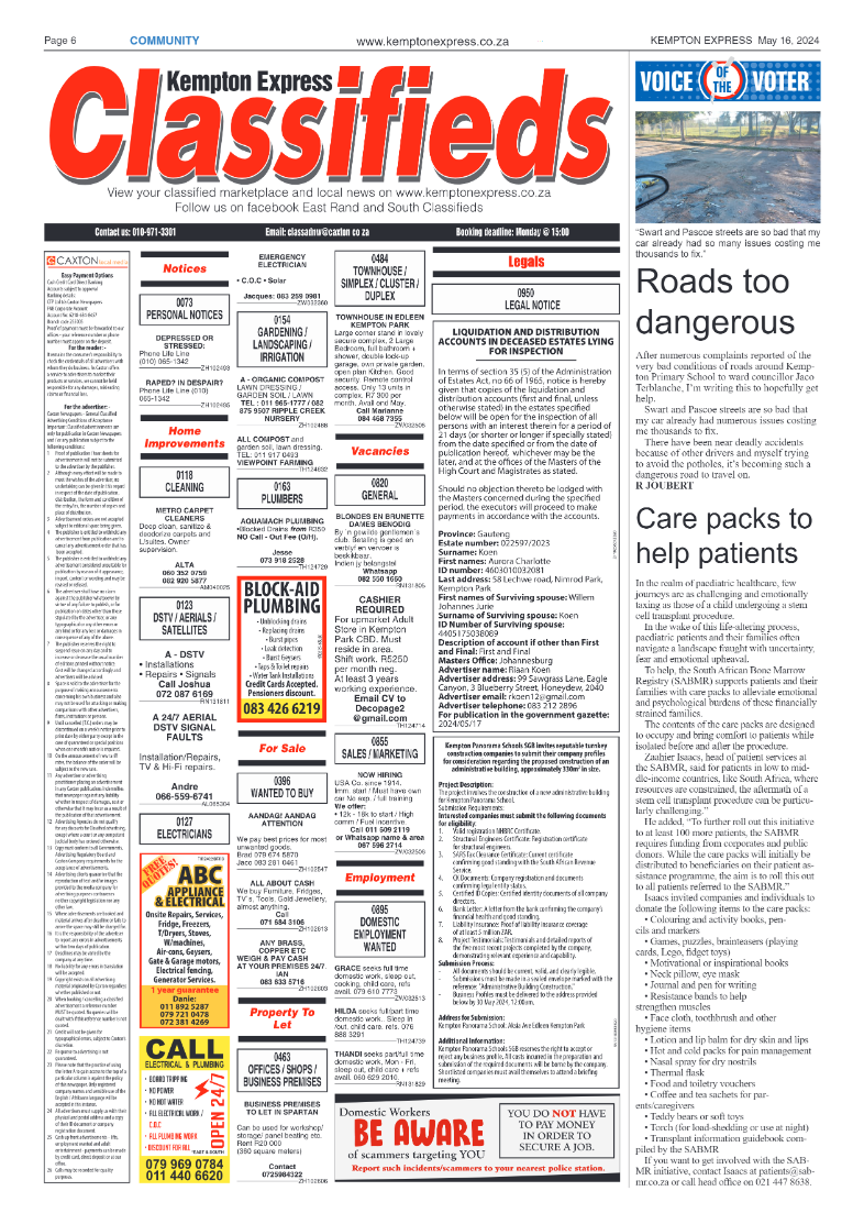 Kempton Express 17 May 2024 page 6