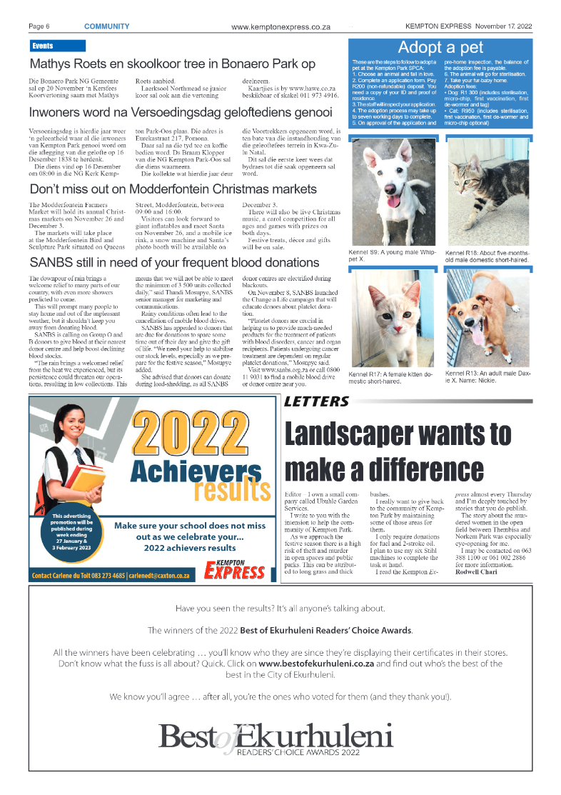 Kempton Express 17 Nov 2022 page 6