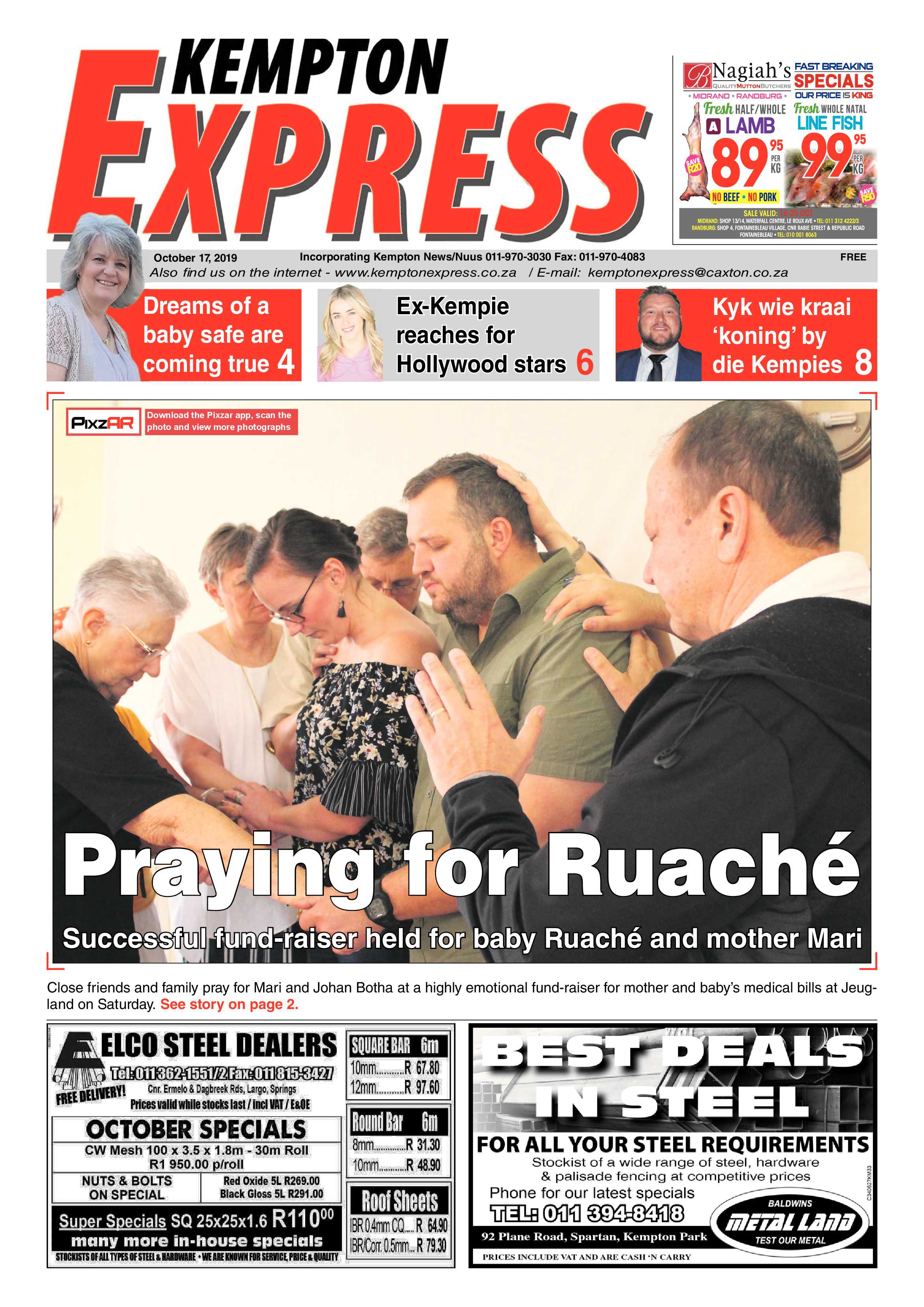 Kempton Express 17 October 2019 page 1