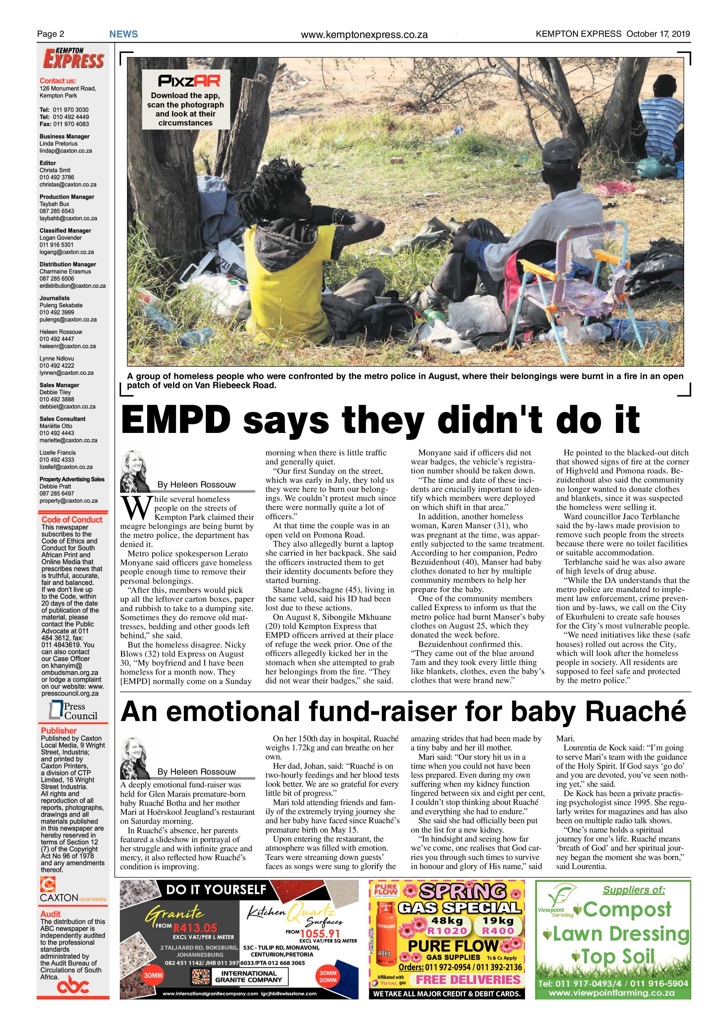 Kempton Express 17 October 2019 page 2