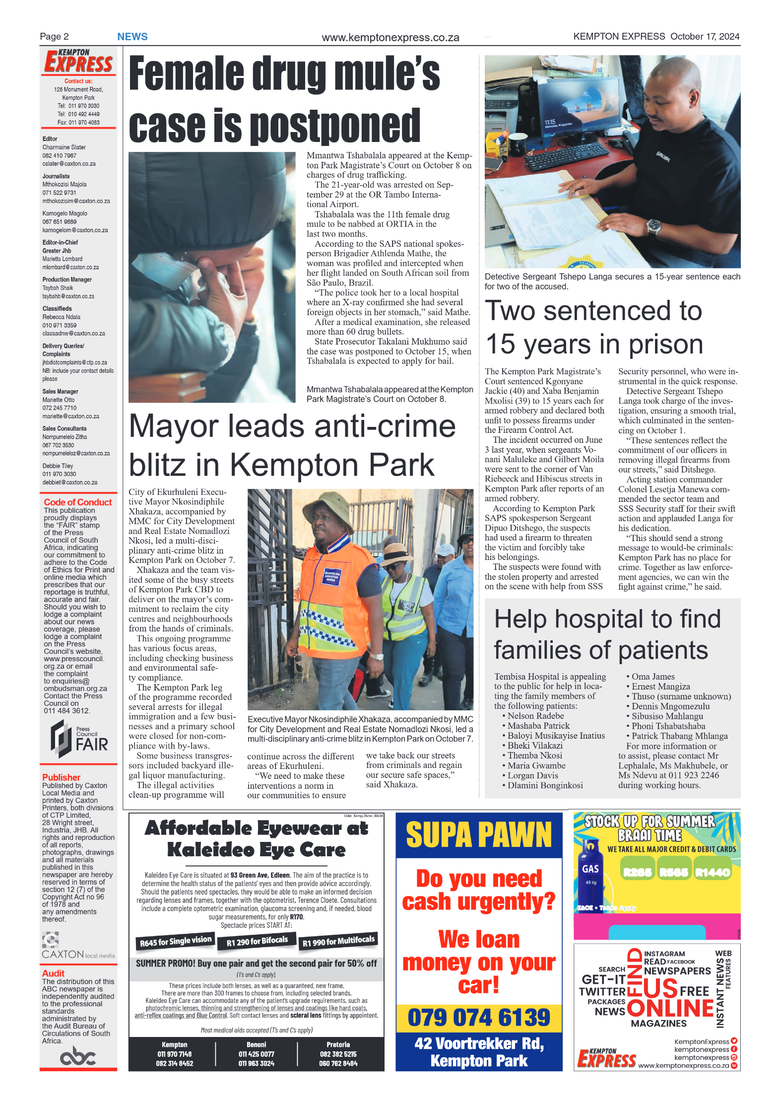 Kempton Express 17 October 2024 page 2