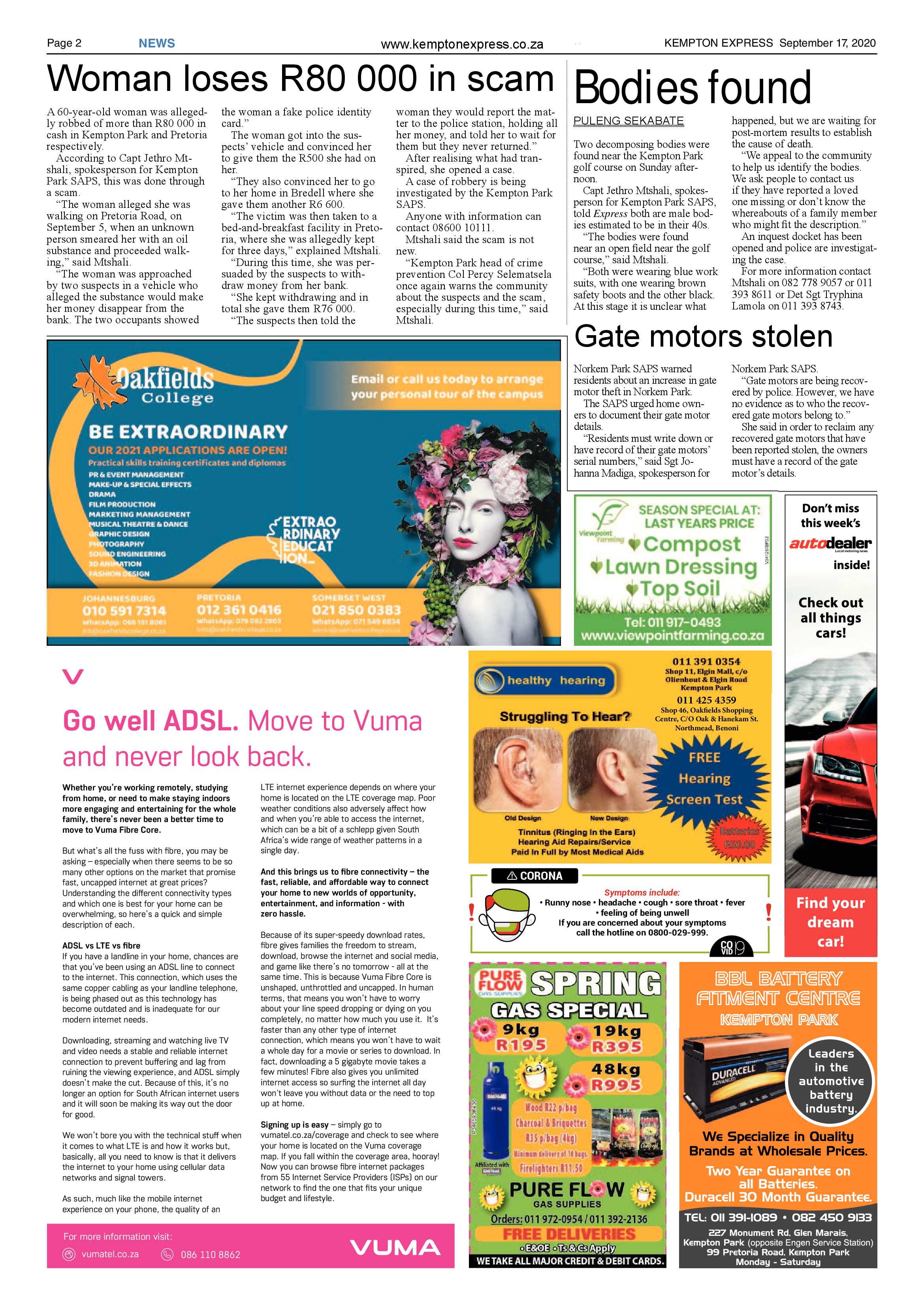 Kempton Express 17 September 2020 page 2
