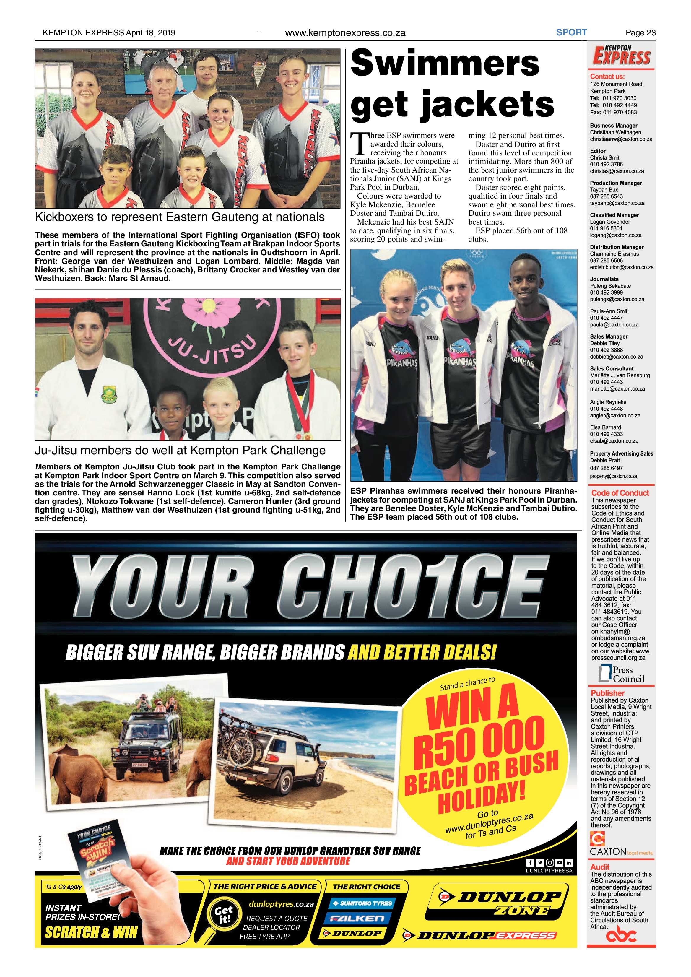 Kempton Express 18 April 2019 page 23