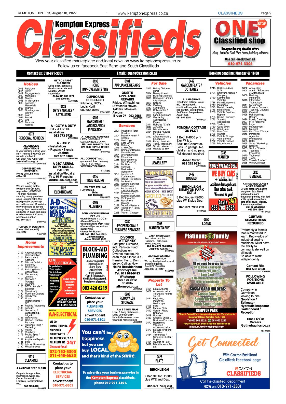 Kempton Express 18 August 2022 page 9