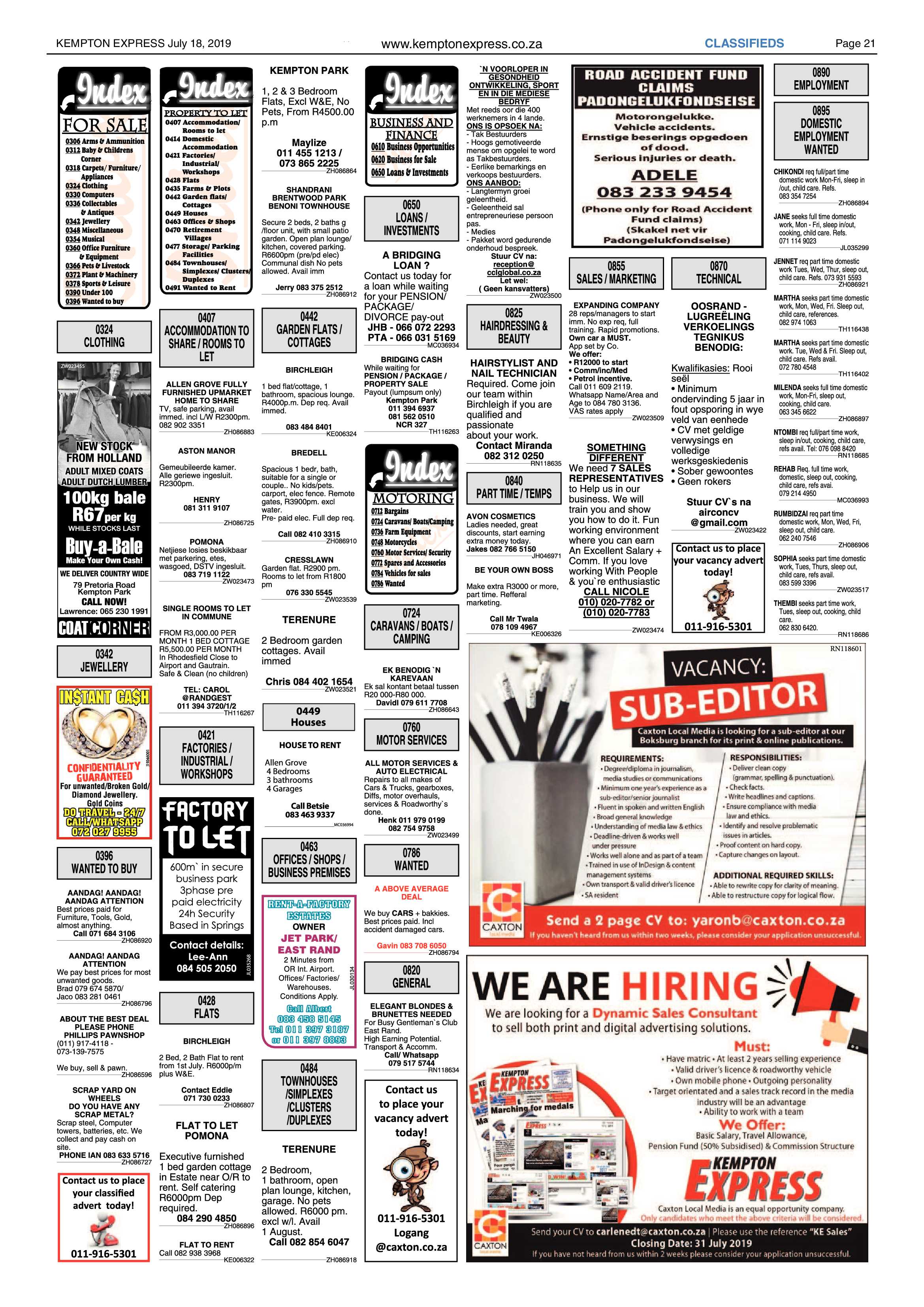 Kempton Express 18 July 2019 page 21