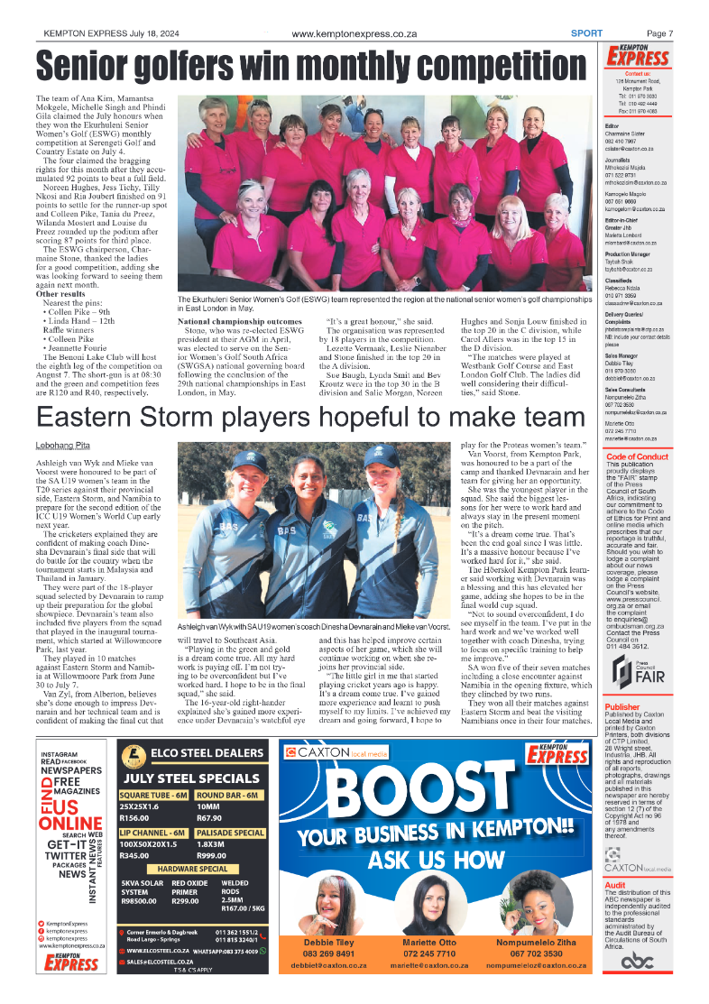 Kempton Express 18 July 2024 page 7