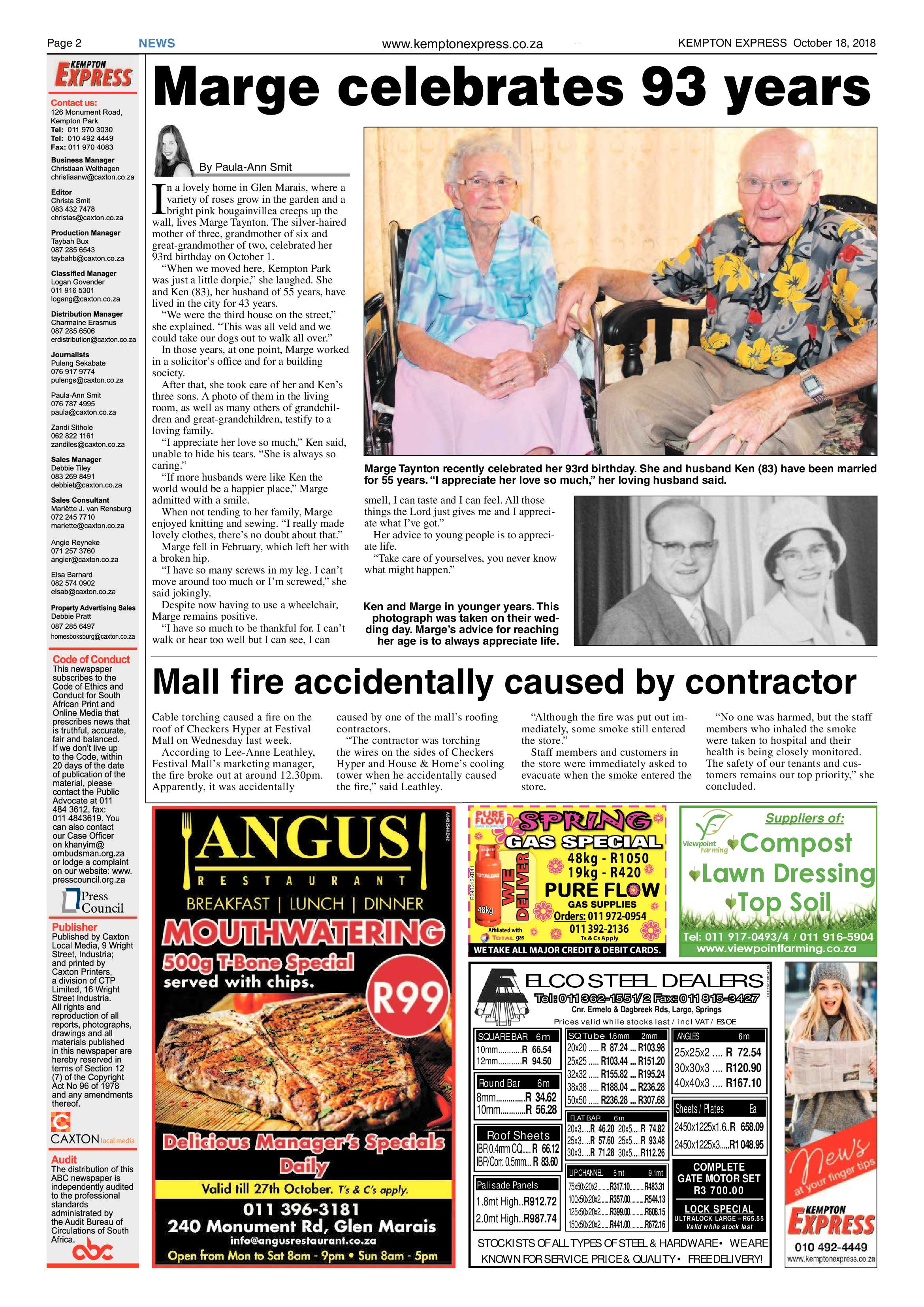 Kempton Express 18 October 2018 page 2