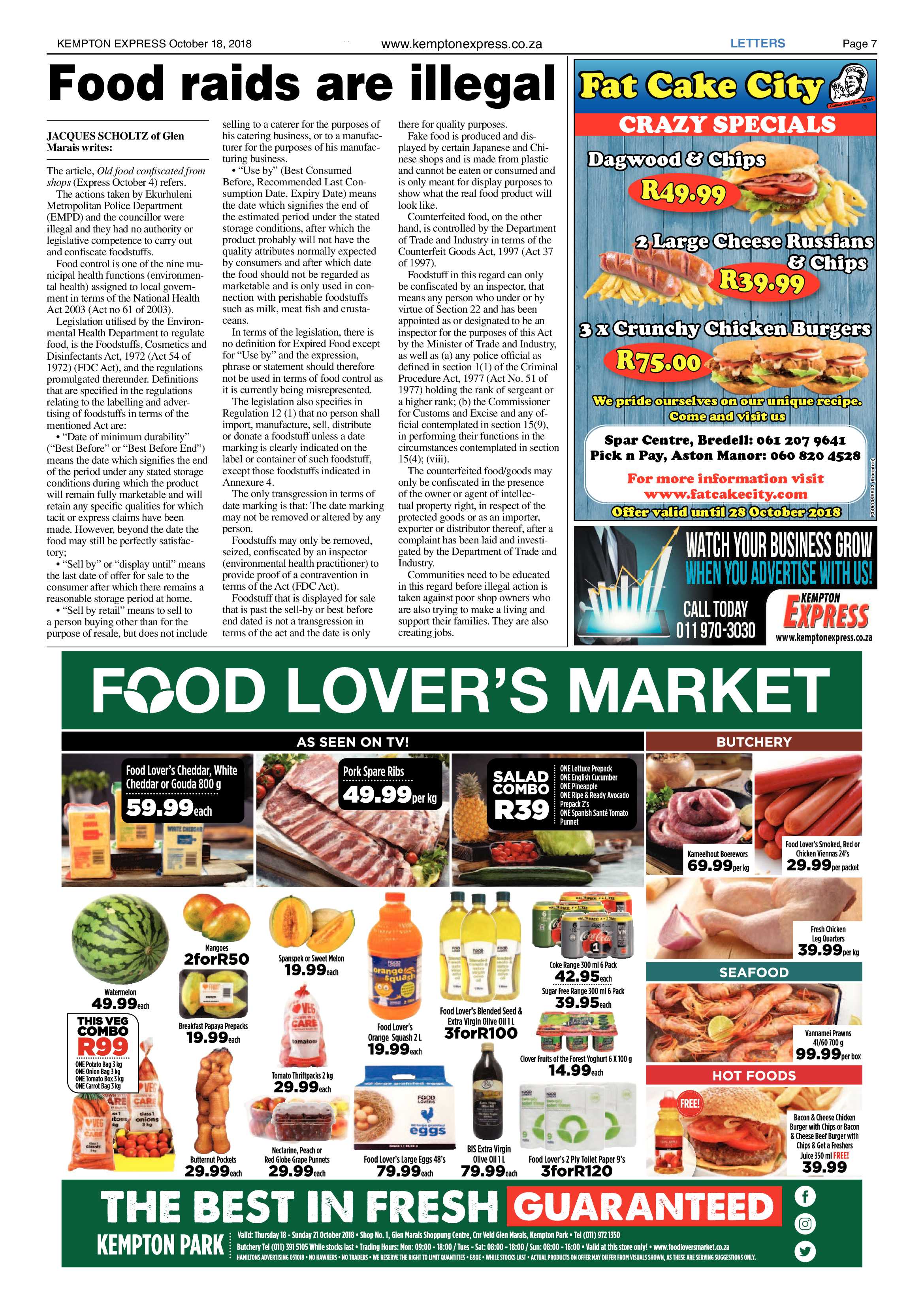 Kempton Express 18 October 2018 page 7