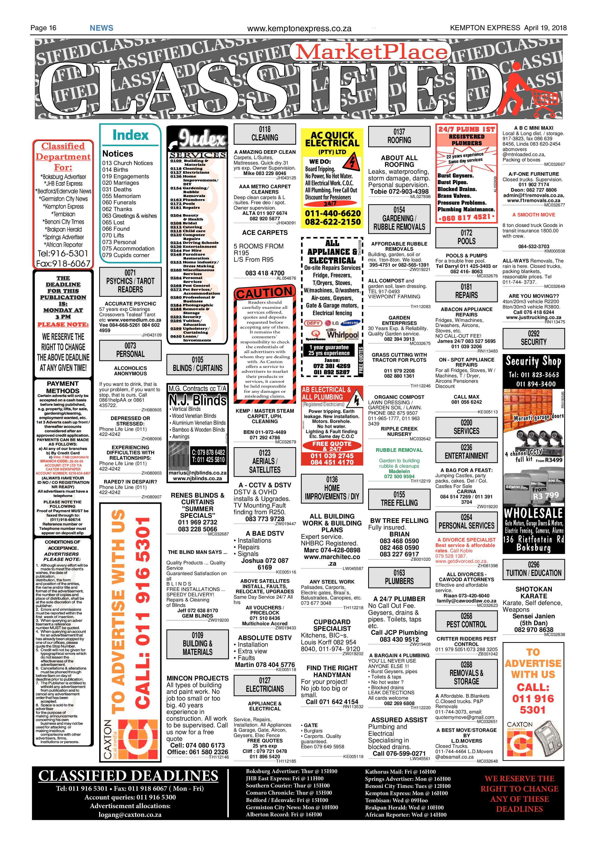 Kempton Express 19 April 2018 page 16