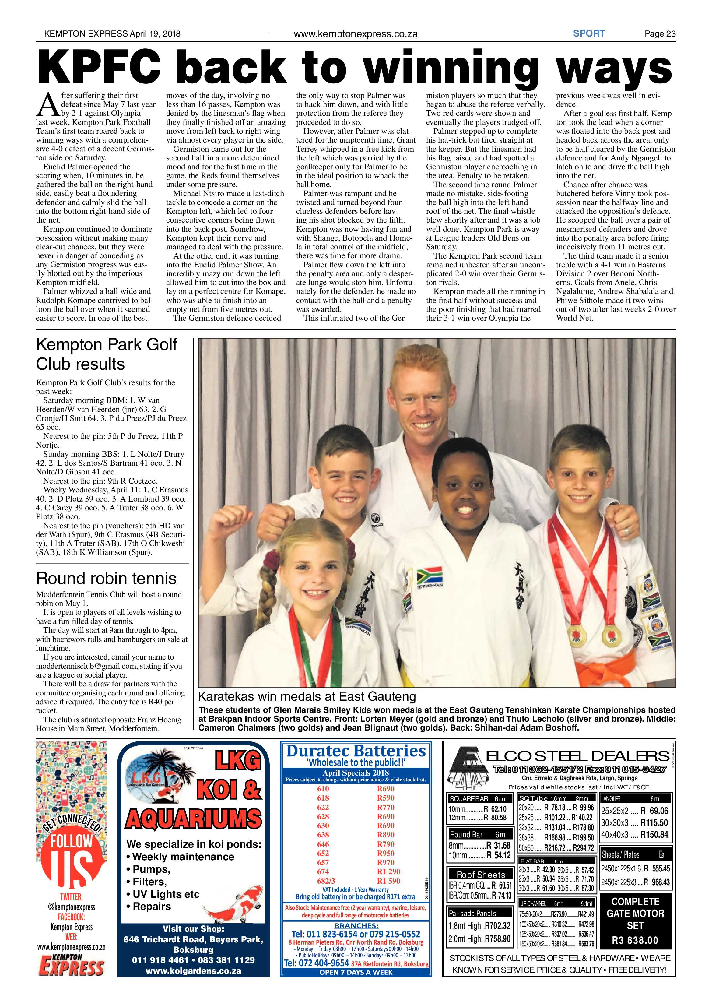 Kempton Express 19 April 2018 page 23