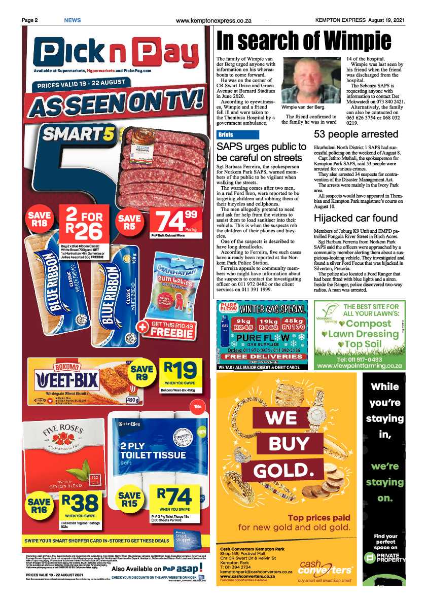 Kempton Express 19 August  2021 page 2
