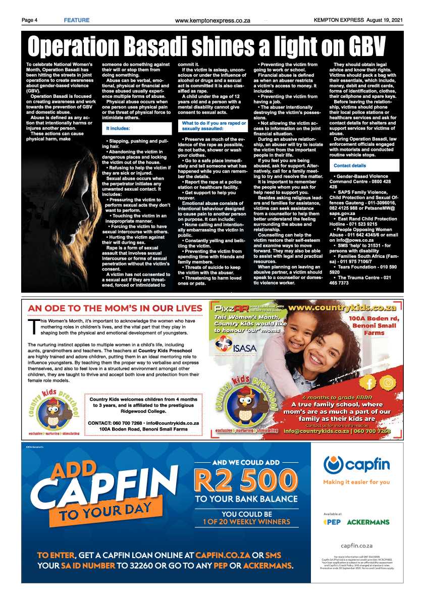 Kempton Express 19 August  2021 page 4