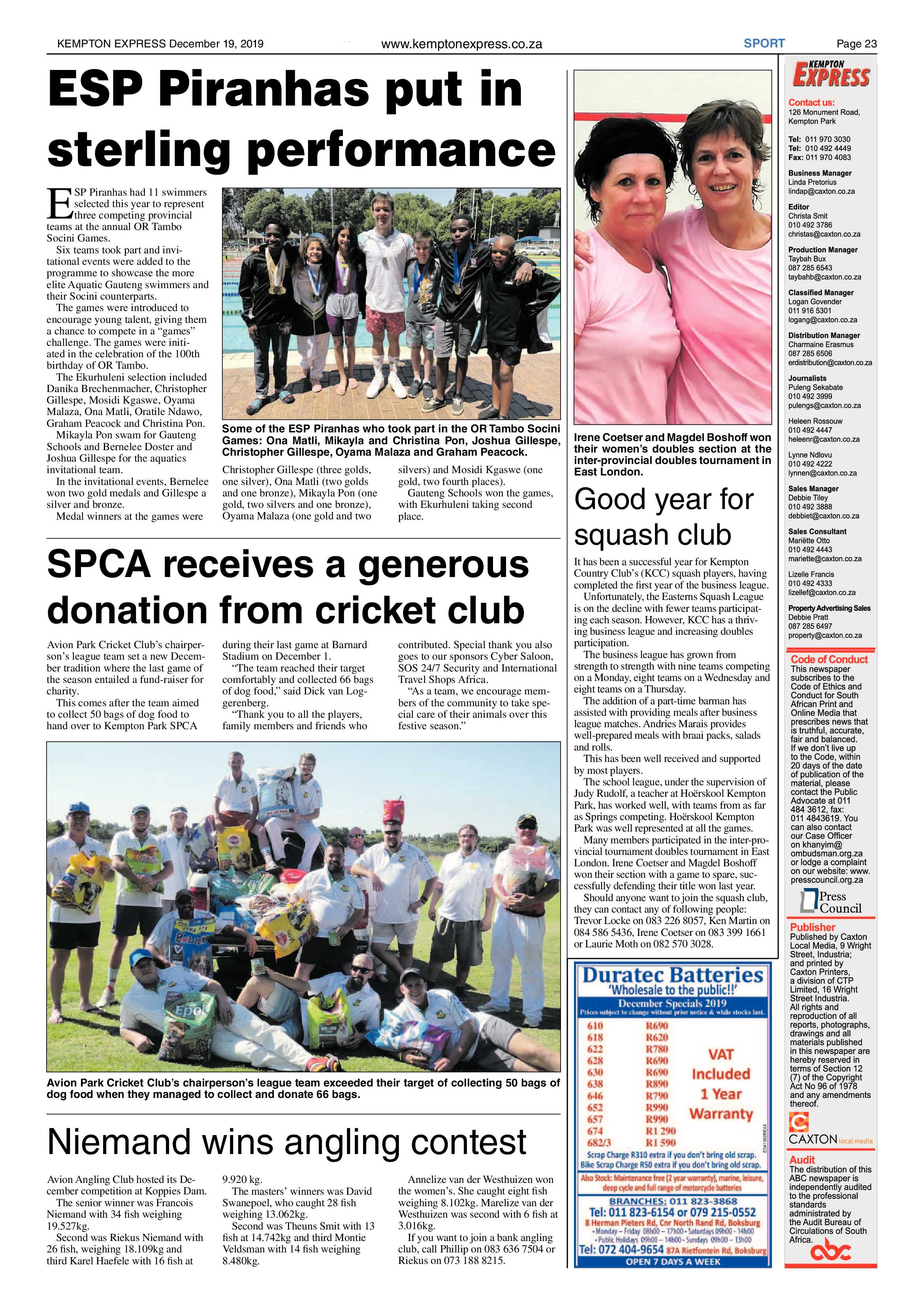 Kempton Express 19 December 2019 page 27