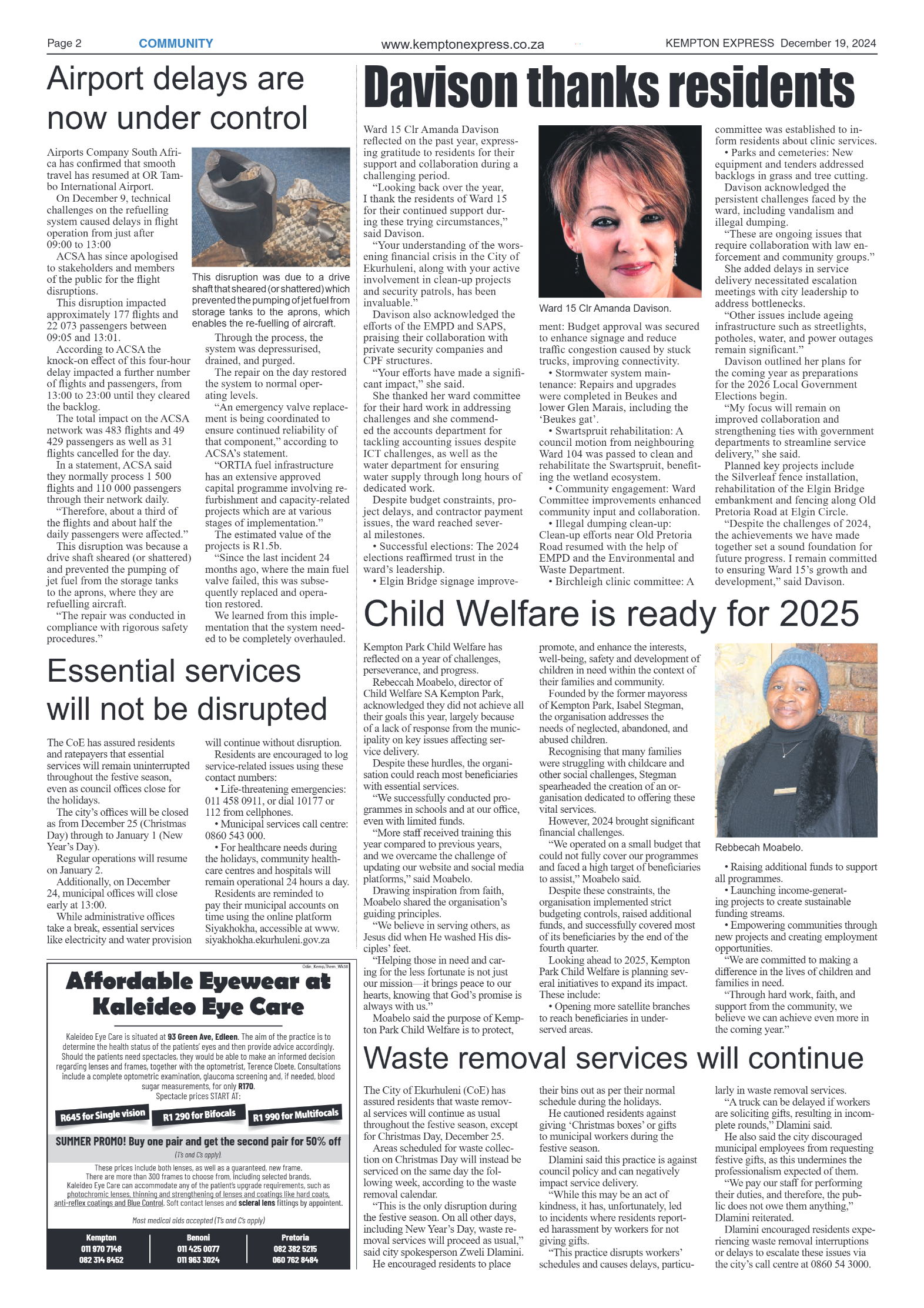 Kempton Express 19 December 2024 page 2