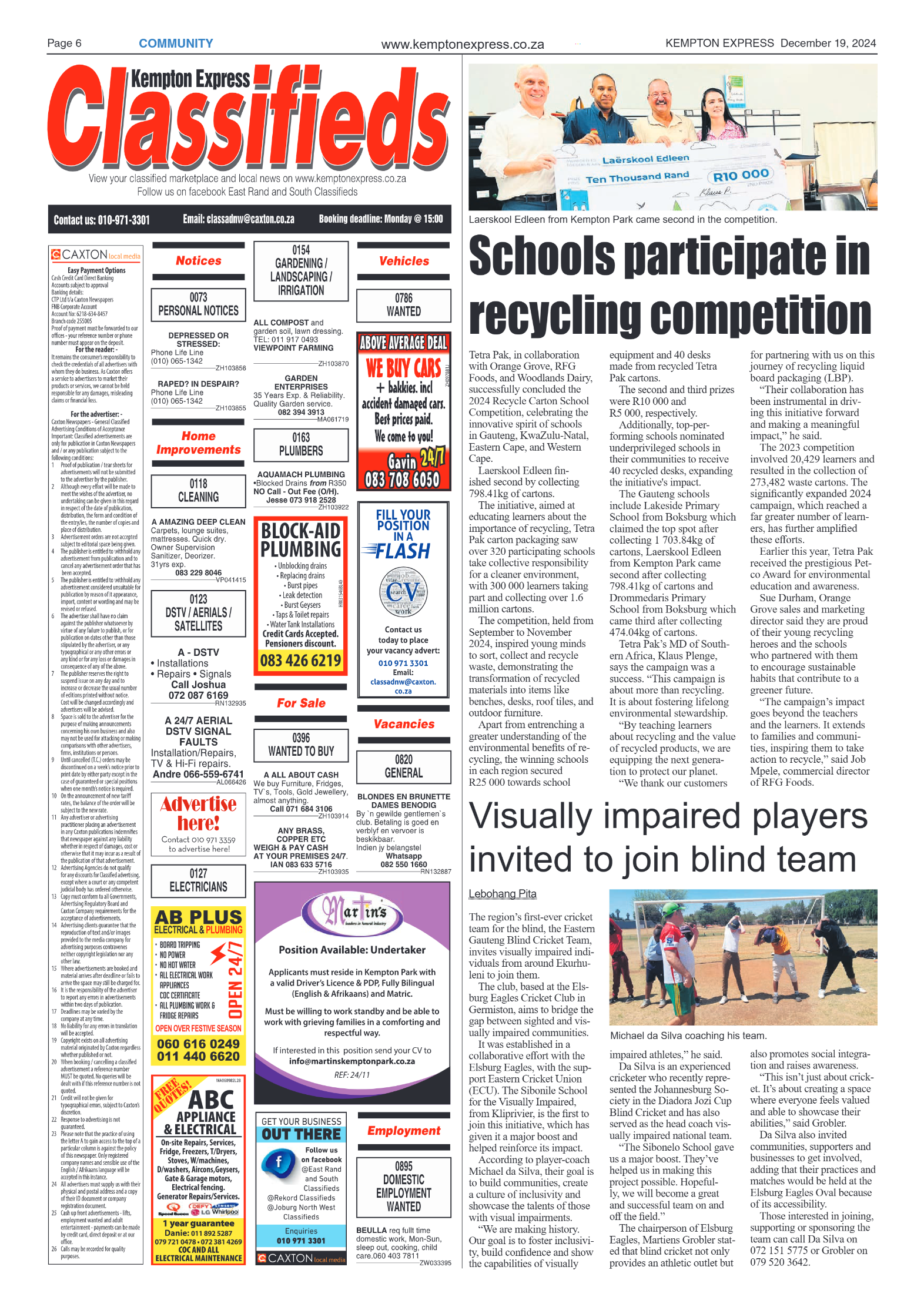 Kempton Express 19 December 2024 page 6