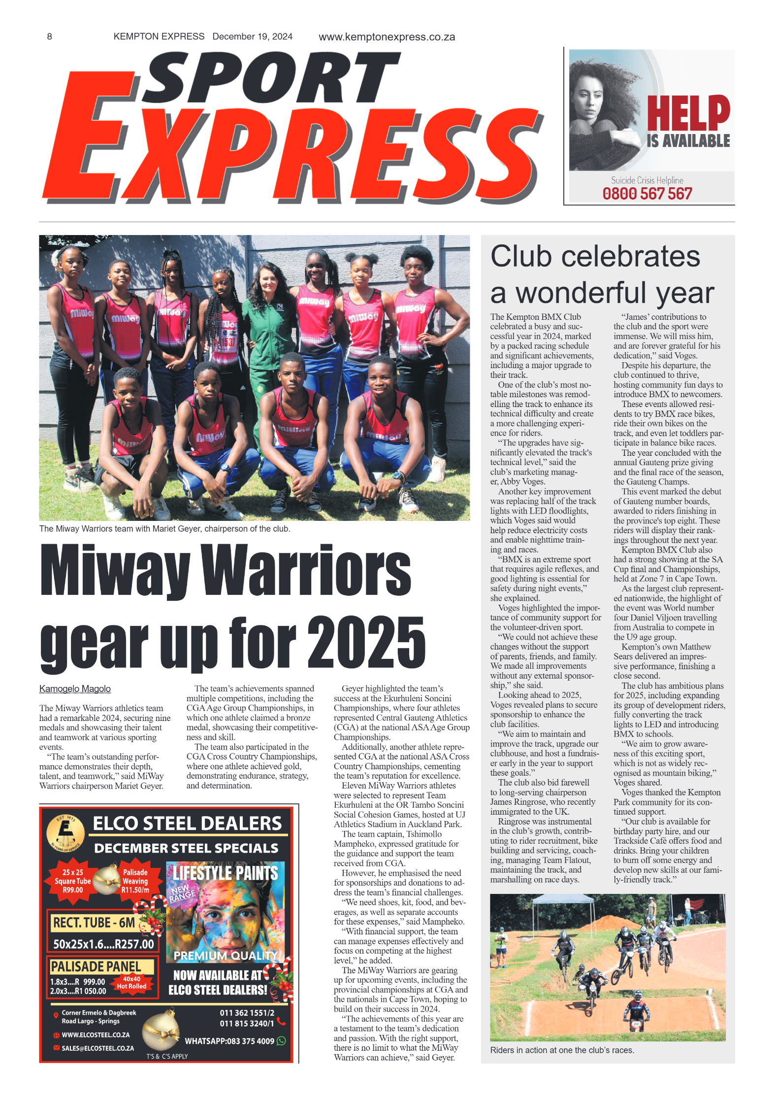 Kempton Express 19 December 2024 page 8