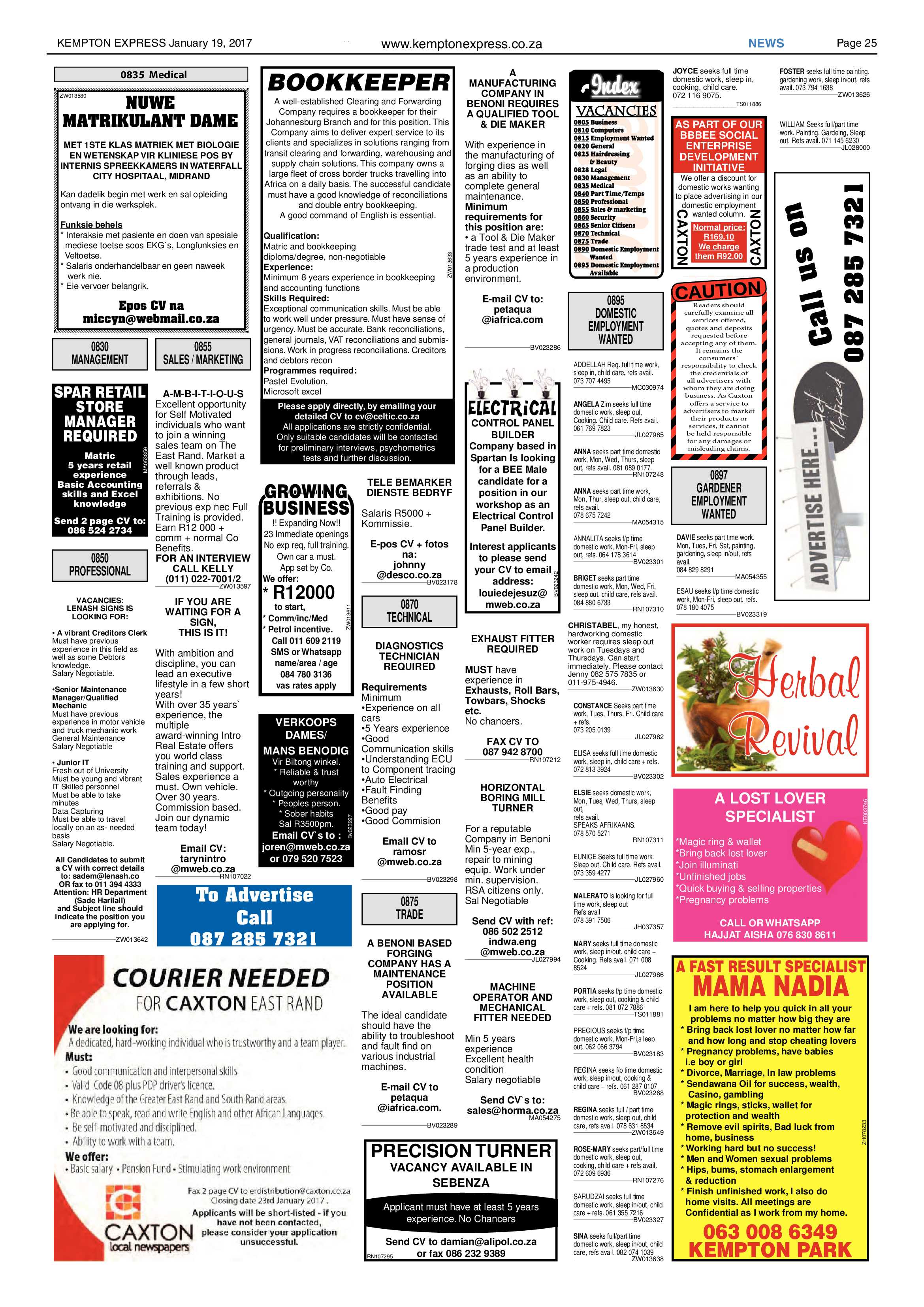 Kempton Express 19 January 2017 page 25