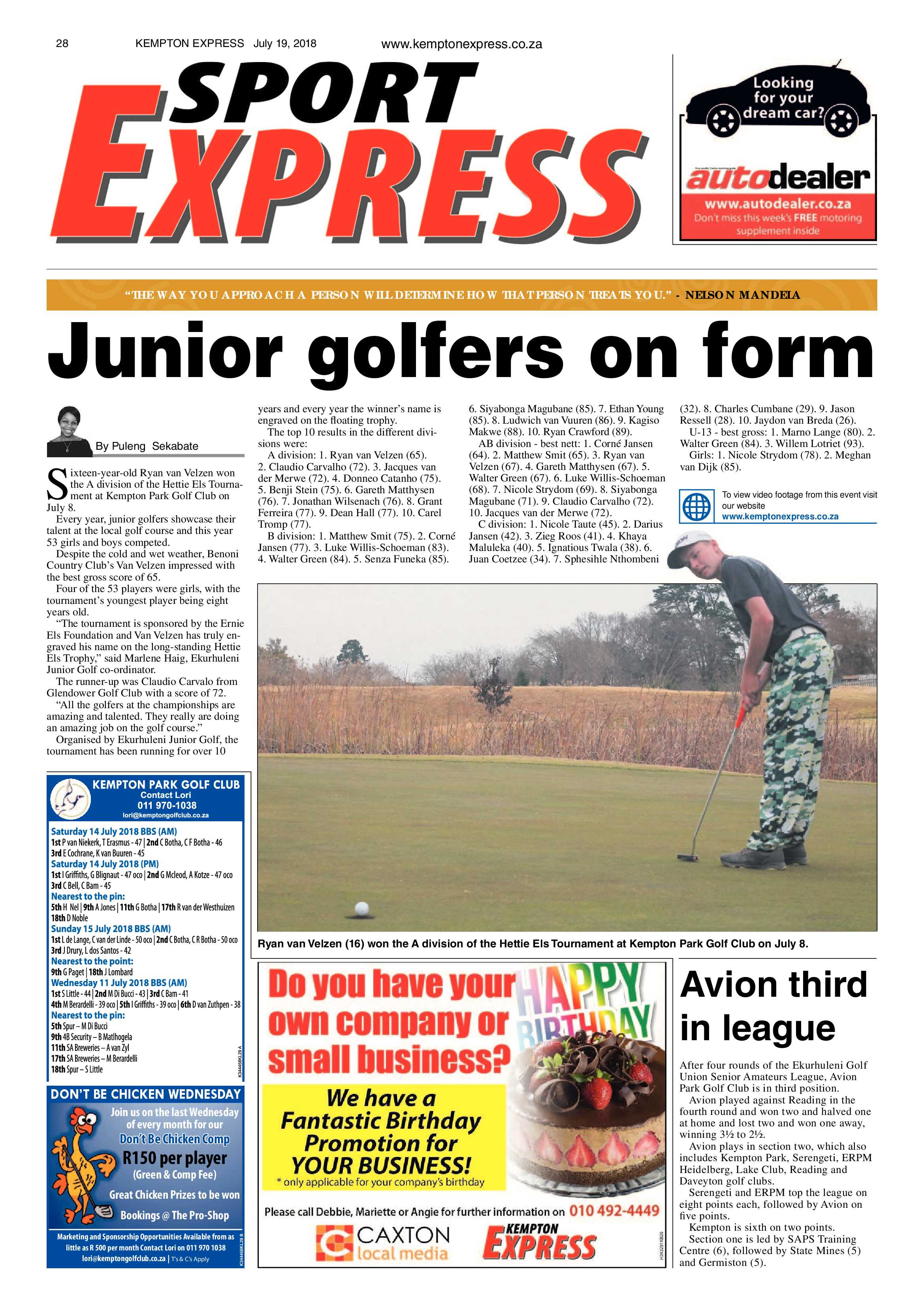 Kempton Express 19 July 2018 page 28