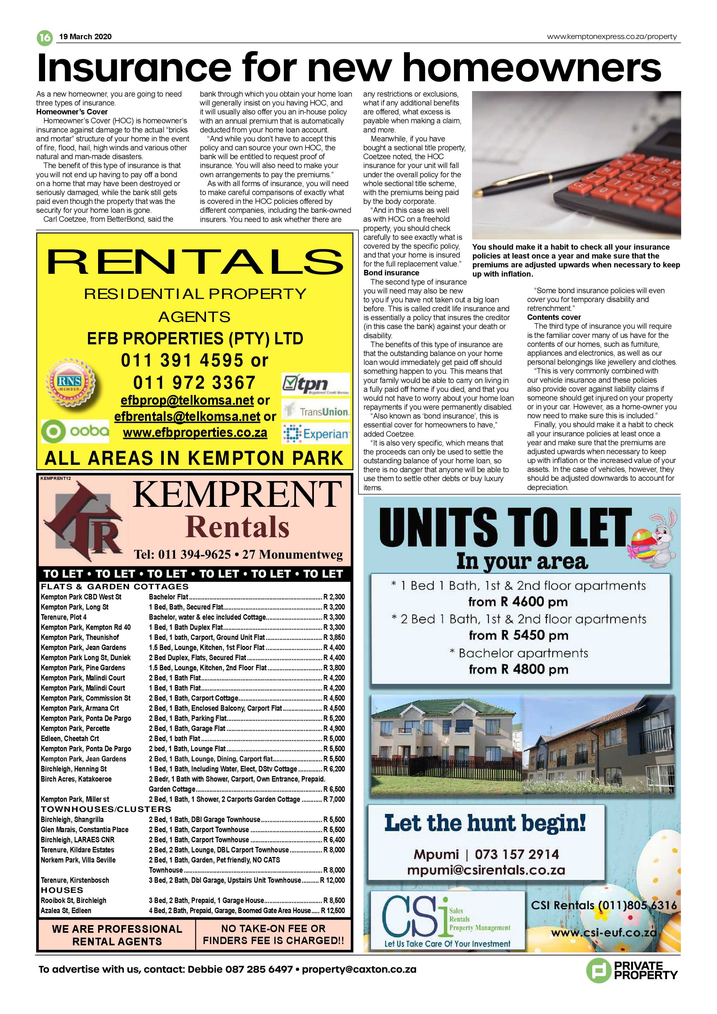 Kempton Express 19 March 2020 page 16