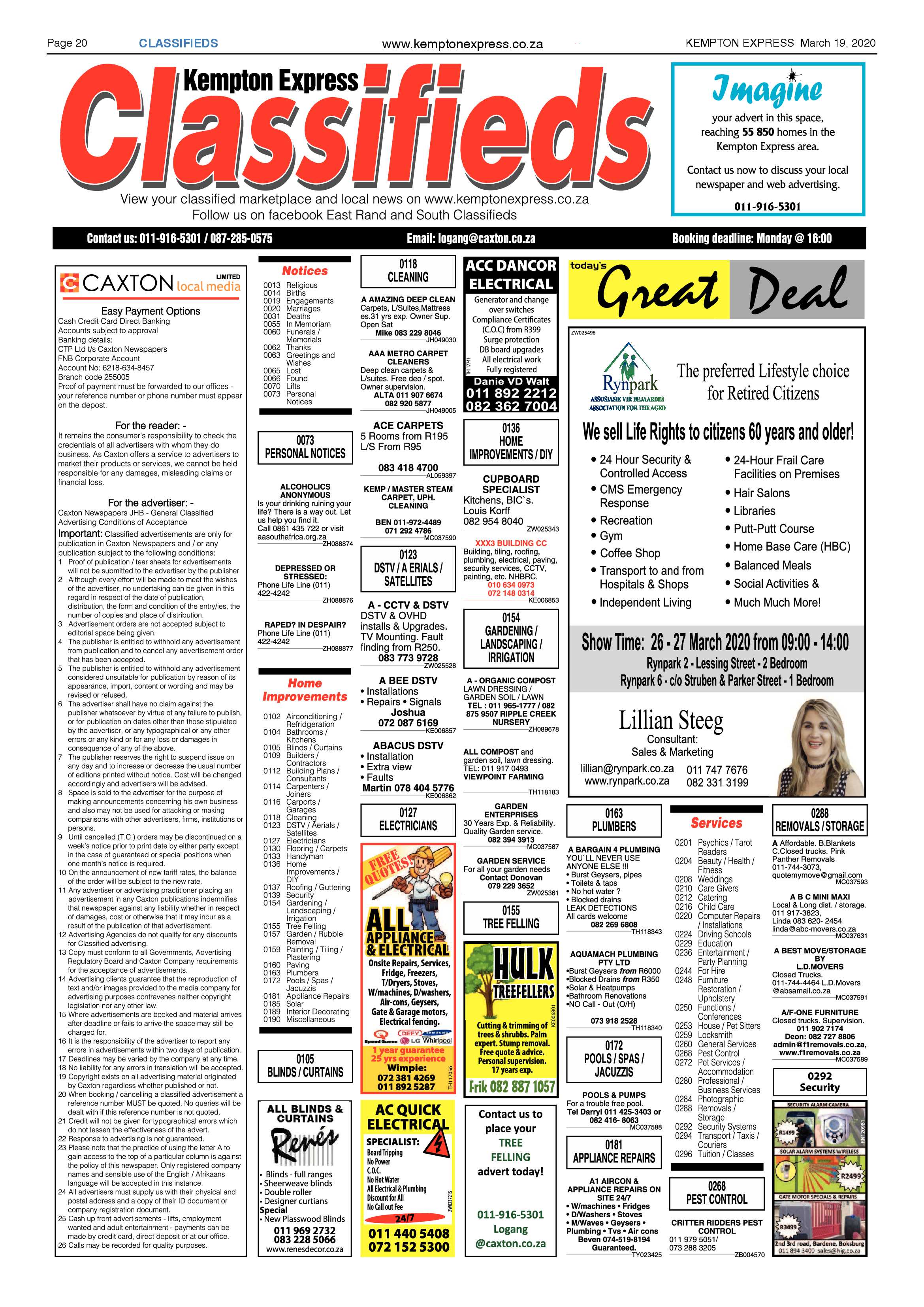 Kempton Express 19 March 2020 page 20